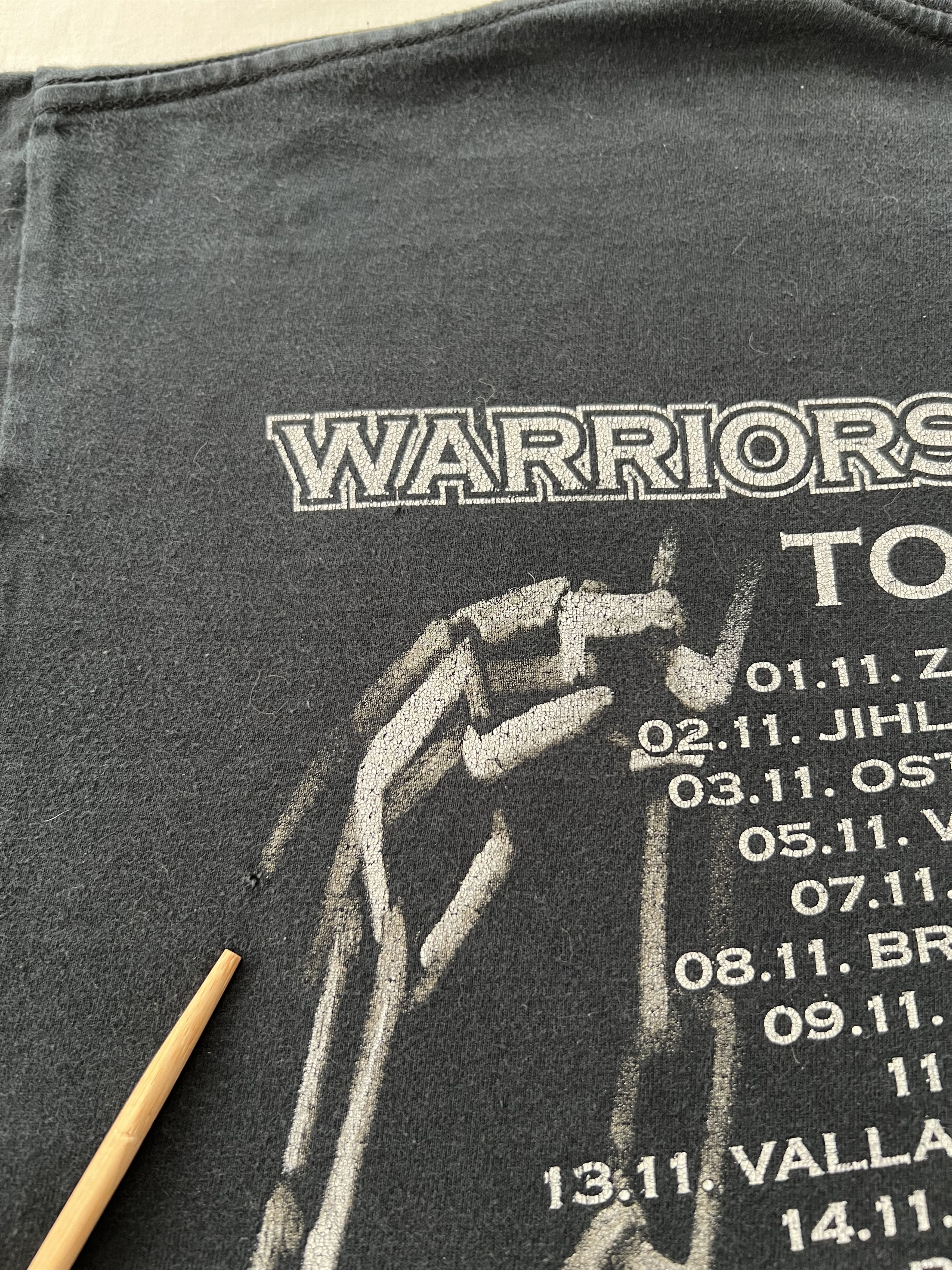 Band Tees Vintage 2002 Manowar Warriors of the World Tour T-shirt Size US L / EU 52-54 / 3 - 18 Thumbnail