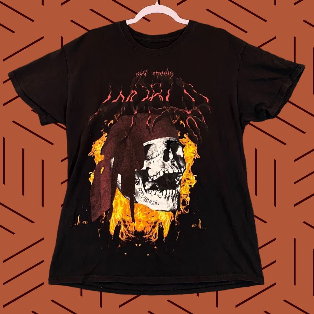 Revenge Revenge Lil Durk 7220 The Voice Black T Shirt | Grailed