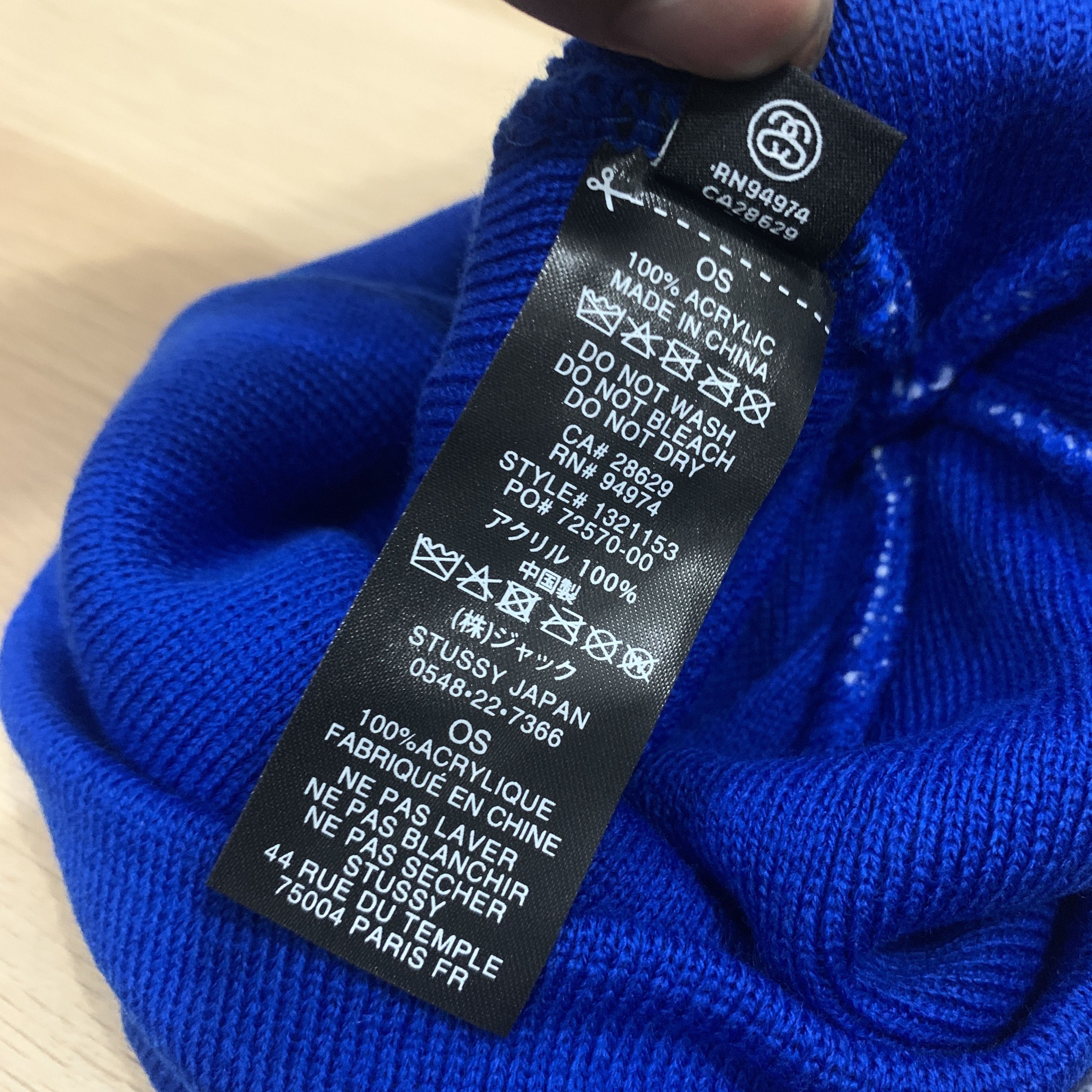 Stussy Stussy Sport Jacquard Skullcap Beanie Size ONE SIZE - 4 Thumbnail
