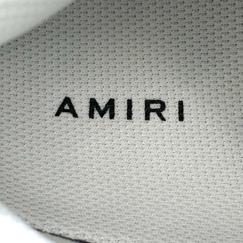 Amiri Amiri Color-blocked round toe lacing thick-soled sneakers 2 Size US 11 / EU 44 - 7 Thumbnail