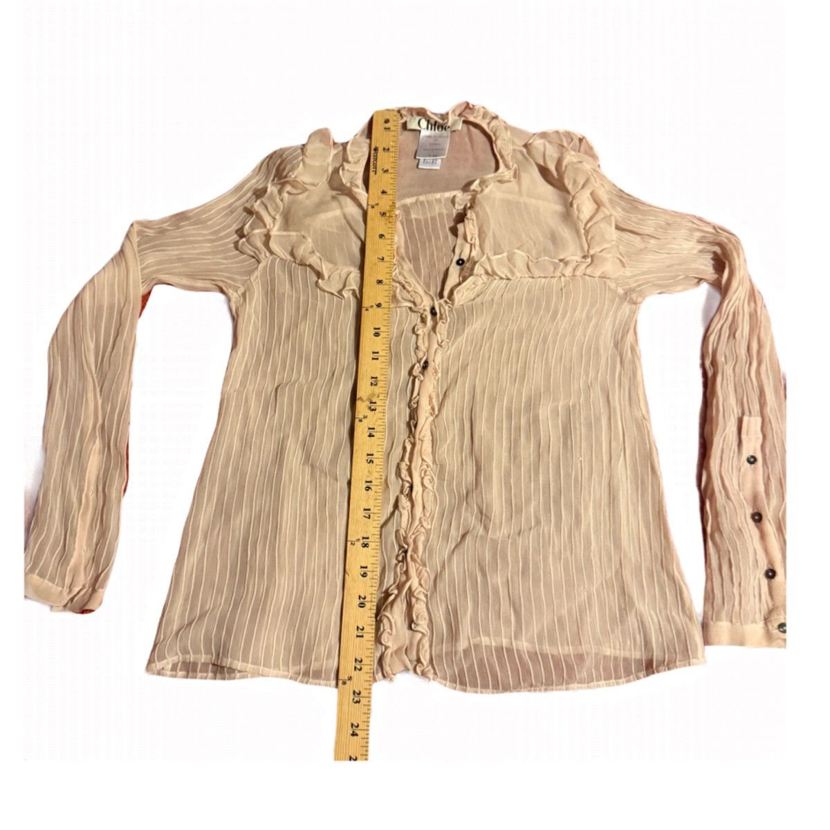 Chloe Chloé silk blouse Size XS / US 0-2 / IT 36-38 - 6 Thumbnail