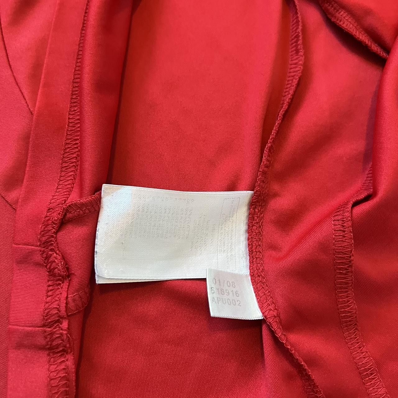 Adidas 2008-09 France Adidas football shirt in red and white Size US S / EU 44-46 / 1 - 4 Thumbnail