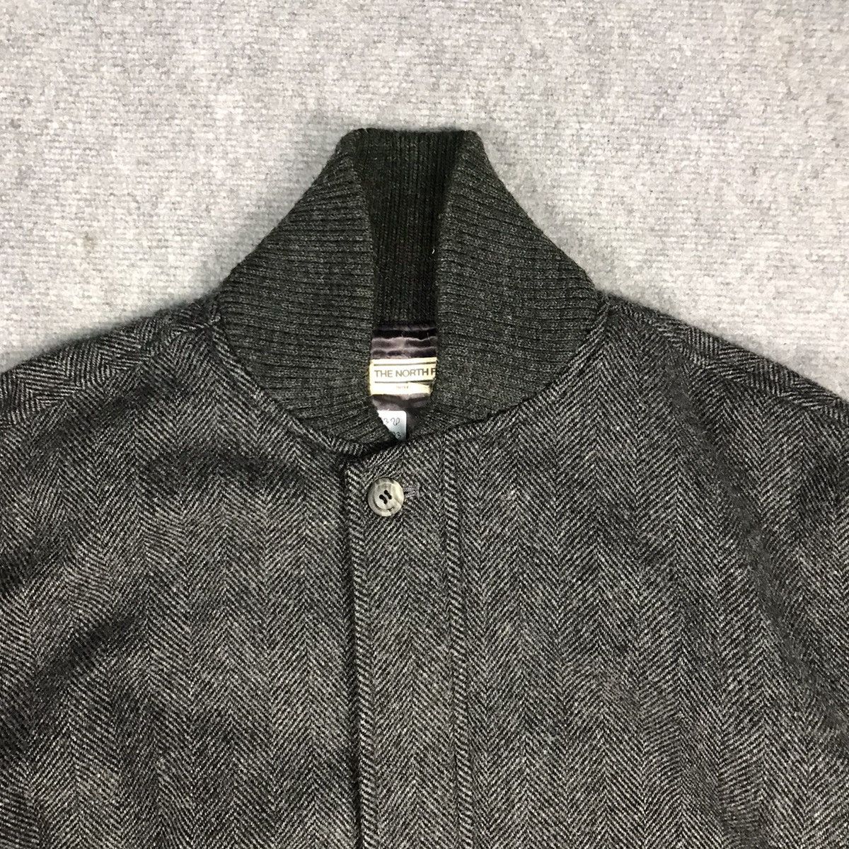 Japanese Brand × The North Face THE NORTH FACE BOMBER WOOL ZIPPER JACKET Size US L / EU 52-54 / 3 - 2 Thumbnail