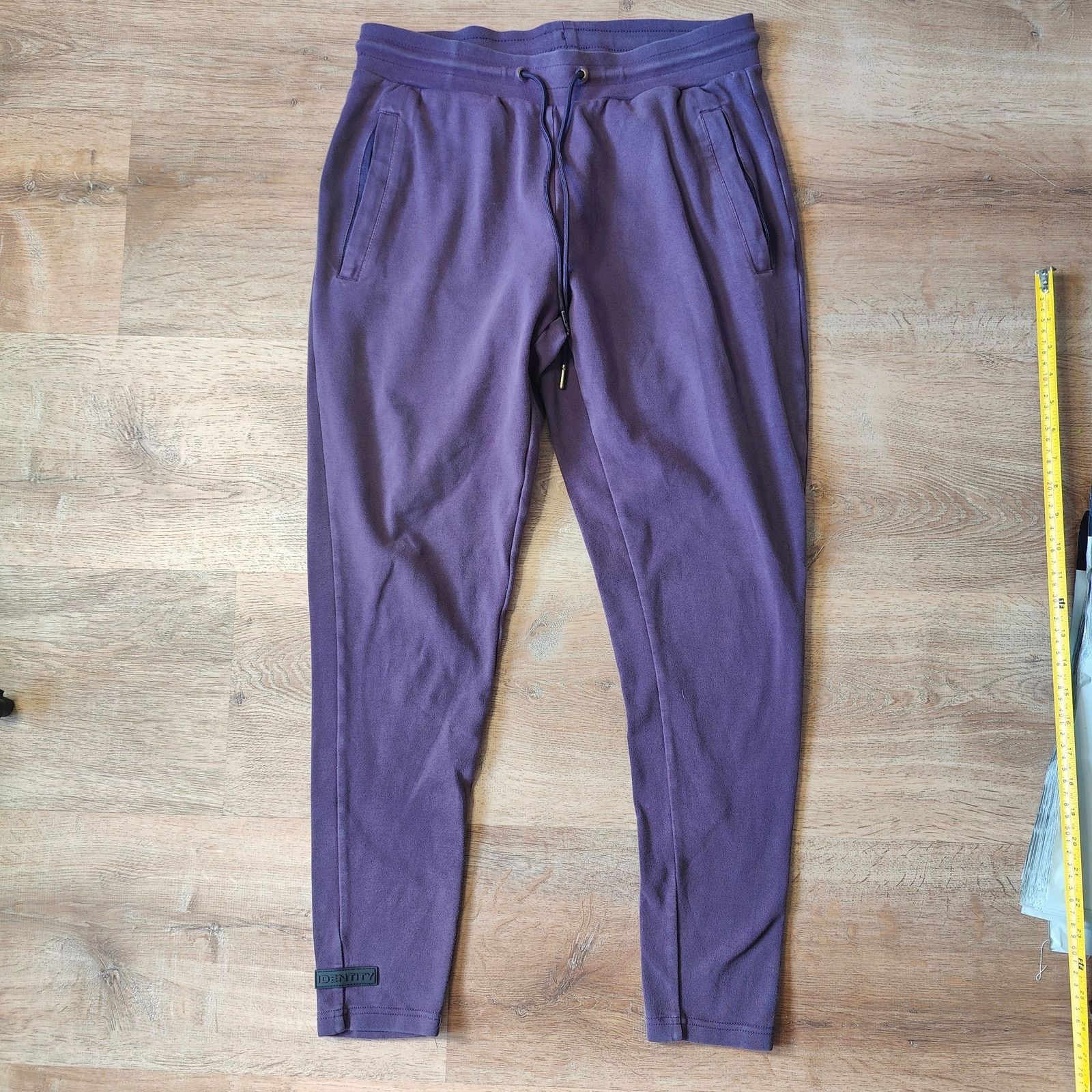Other Alphalete Identity Joggers Mens Medium Purple Stretch Size US 32 / EU 48 - 1 Thumbnail