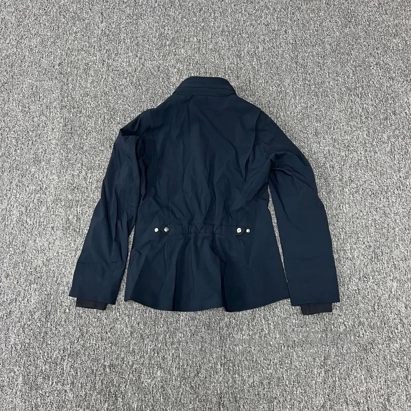 Hermes Hermes Bluish-black, adhesive-coated outdoor jacket| Size XS / US 0-2 / IT 36-38 - 2 Thumbnail