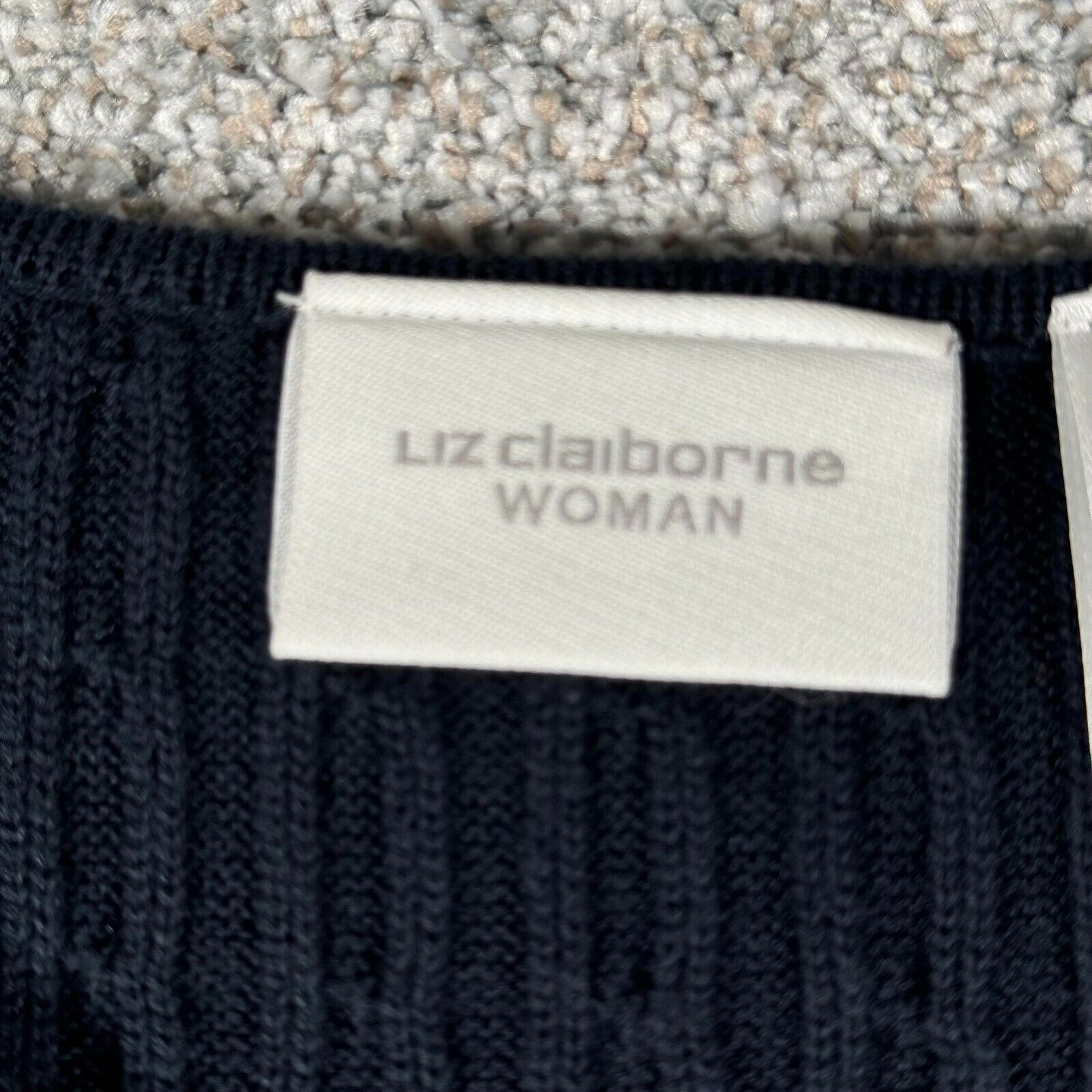 Other Liz Claiborne Knit Tank Top Sweater Womens 1X Plus 90s Y2K Size XL / US 12-14 / IT 48-50 - 3 Thumbnail