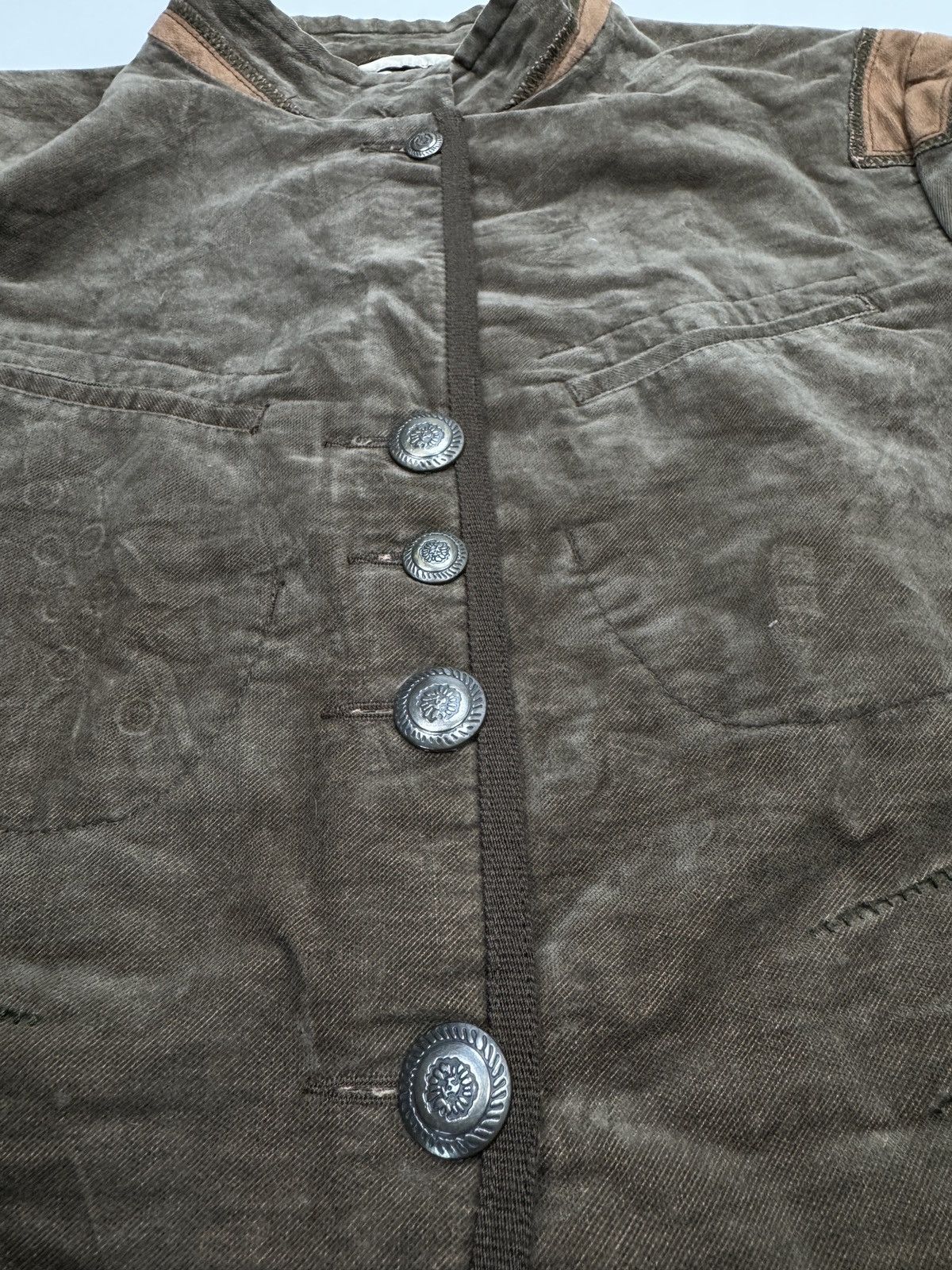Marithe + Francois Girbaud Marithé + François Girbaud Waxed Jacket Size L / US 10 / IT 46 - 3 Thumbnail