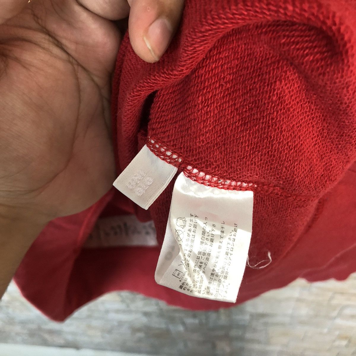 Keith Haring DL K.Harring X Uniqlo alphabet Red vintage Sweatshirt #A472 Size US L / EU 52-54 / 3 - 12 Thumbnail