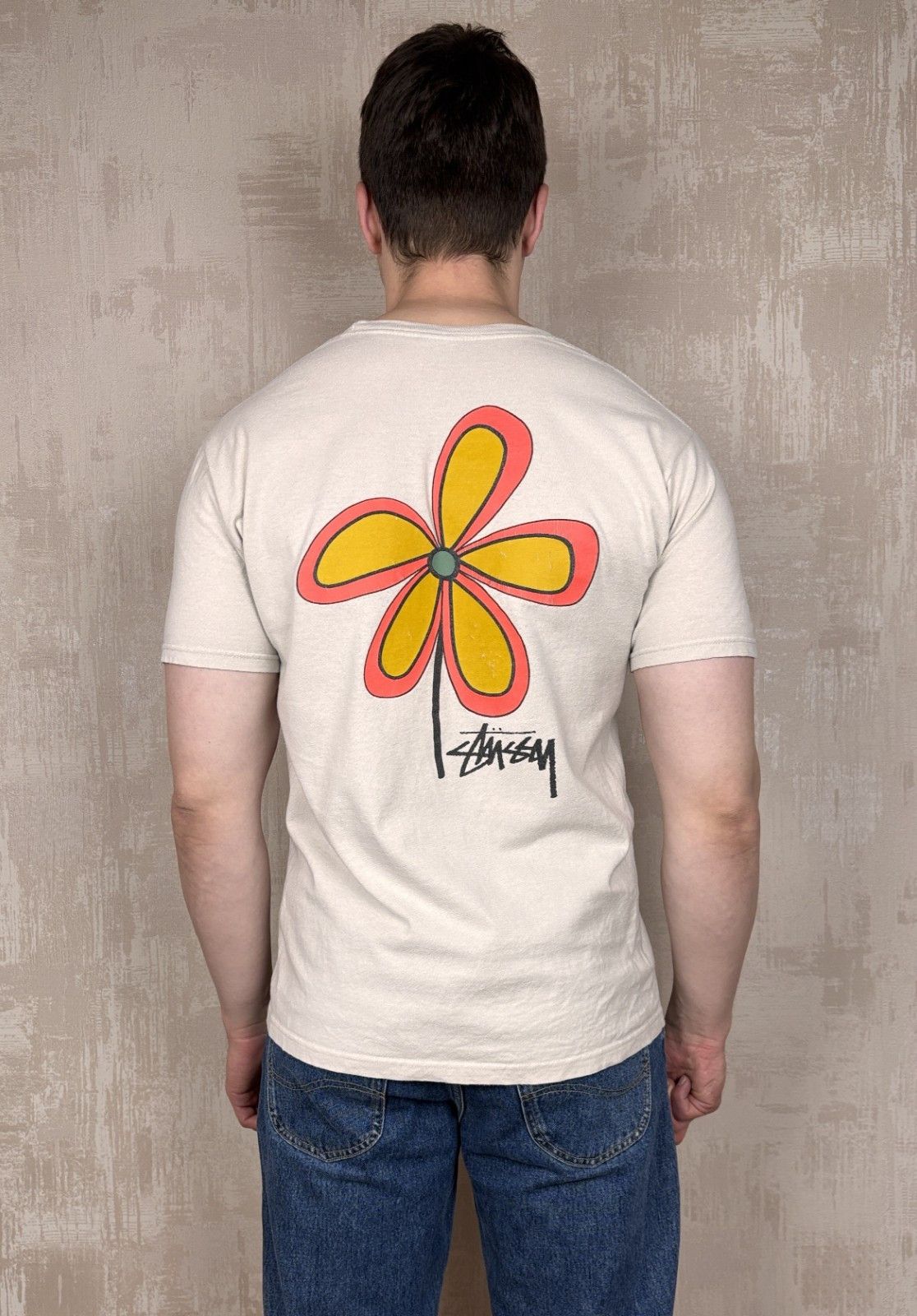 Stussy Stüssy Flower Tee T-shirt Size US M / EU 48-50 / 2 - 2 Thumbnail