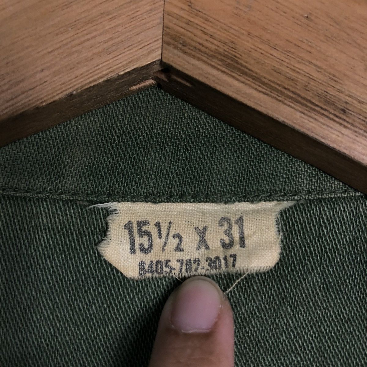 Vintage 🔥Vintage World War 2 Shirt Jacket Work OG 107 Military USA Size US M / EU 48-50 / 2 - 19 Thumbnail