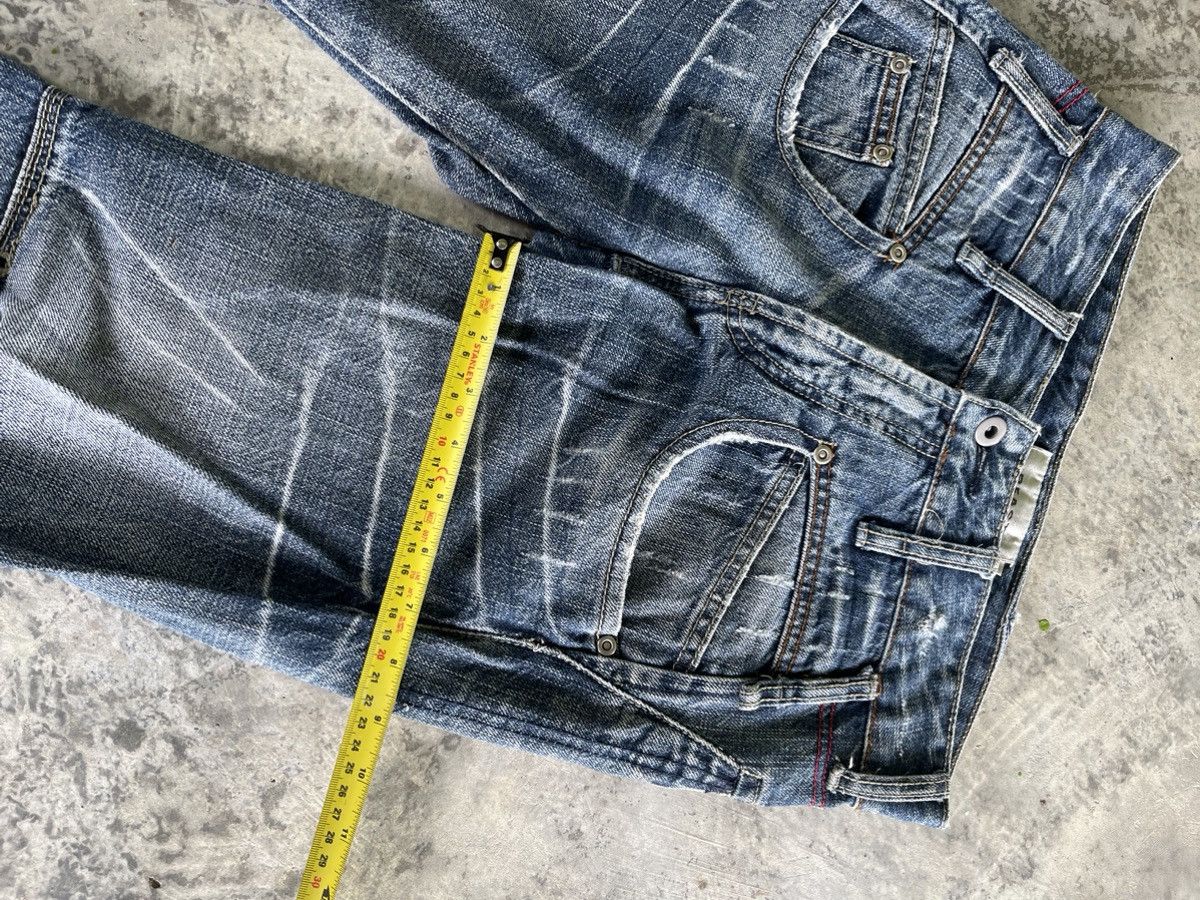 If Six Was Nine × Japanese Brand × Vintage Crazy Pocket Design Denim Size US 30 / EU 46 - 9 Thumbnail