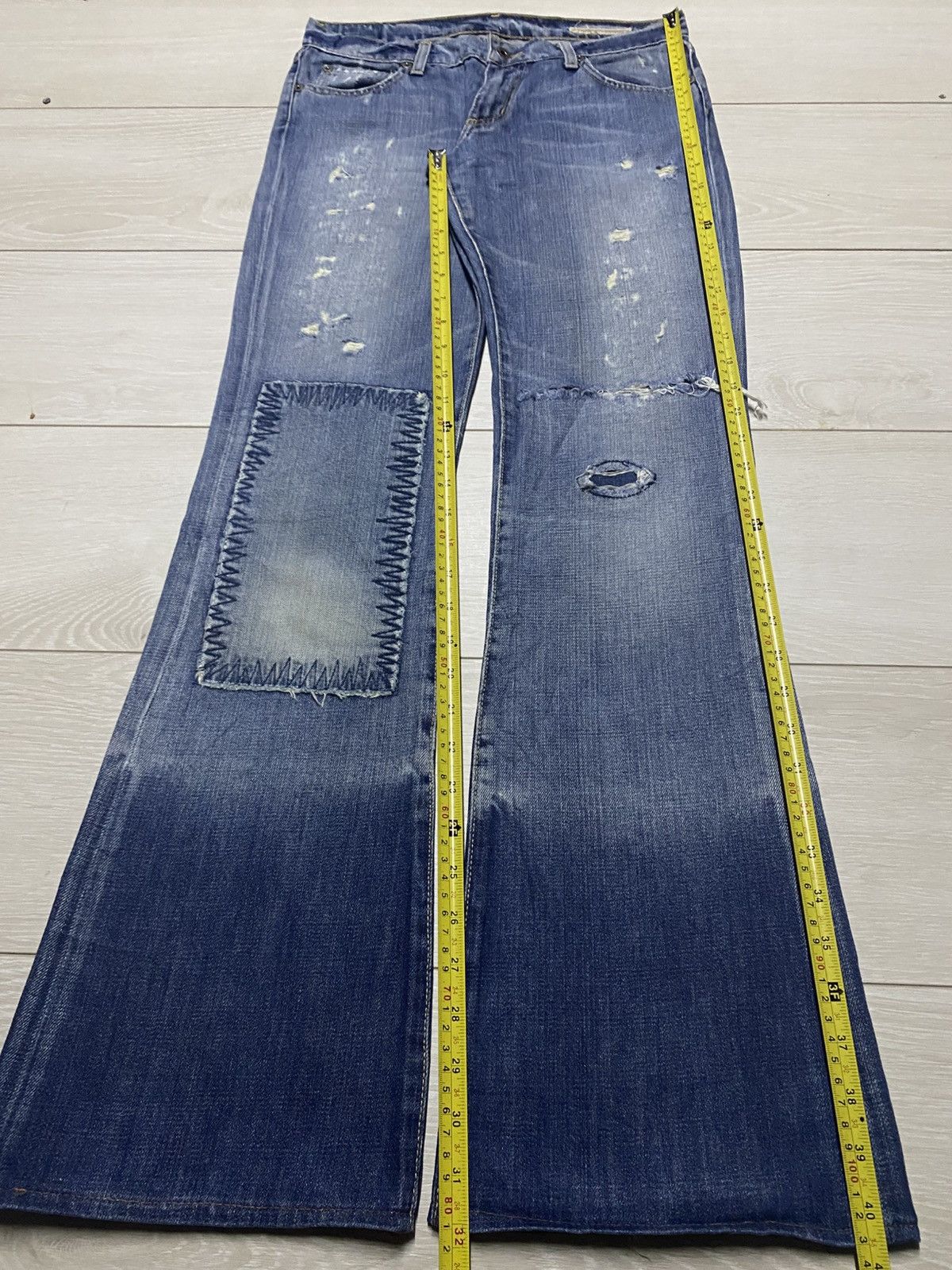 Chip & Pepper Vintage Chip & Pepper Embroidery Patched Flare Bootcut Jeans Size US 29 - 16 Thumbnail