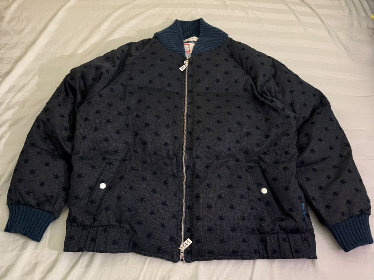 Advisory Board Crystals Abcd. Denim Varsity Jacket Puffer L Advisory Board Crystals Size US L / EU 52-54 / 3 - 1 Thumbnail