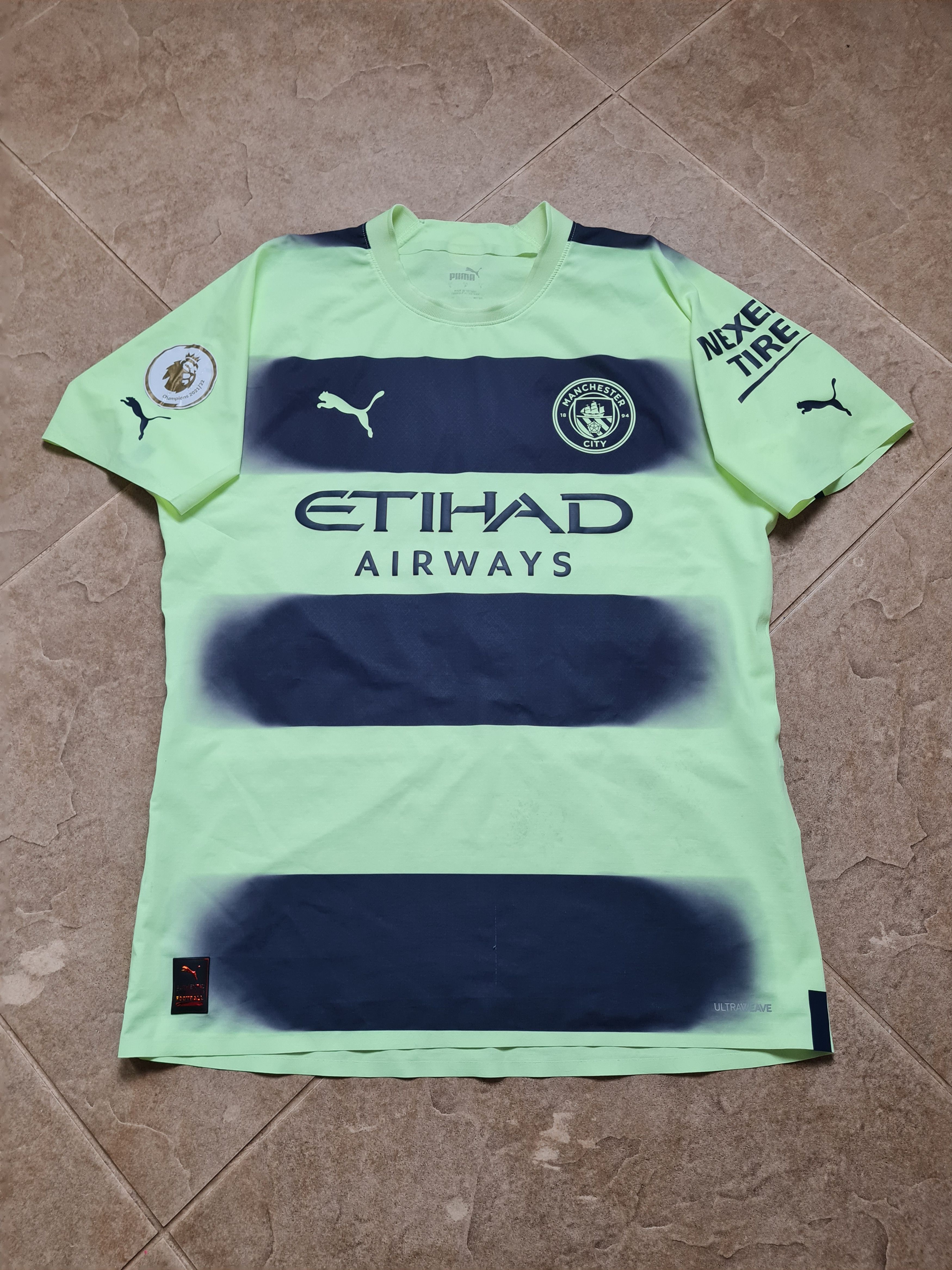 Puma Manchester City Football 22/23 Third Shirt Puma 765733-03 Size US S / EU 44-46 / 1 - 11 Thumbnail