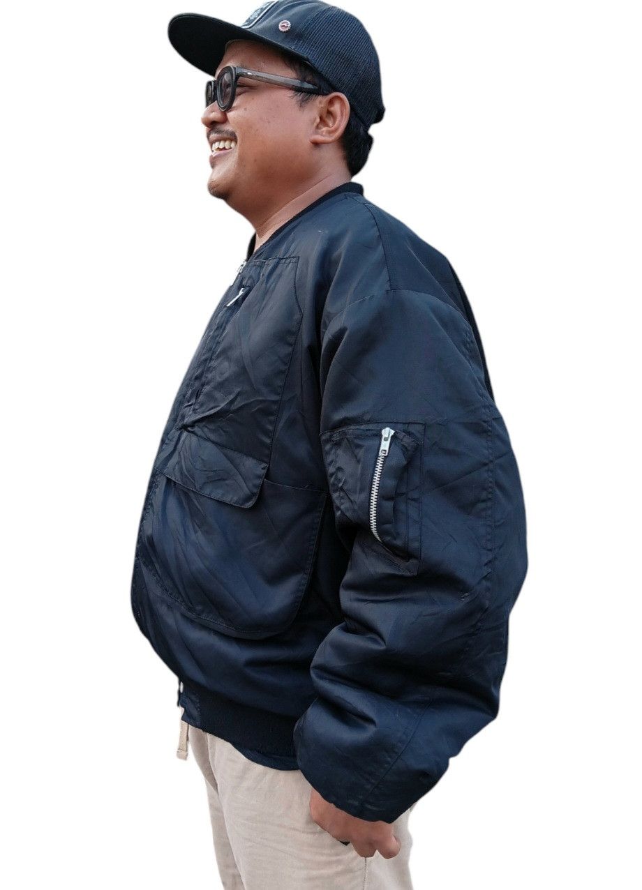 Japanese Brand 228 japan multi pocket nylon bomber jacket Size US XXL / EU 58 / 5 - 9 Thumbnail