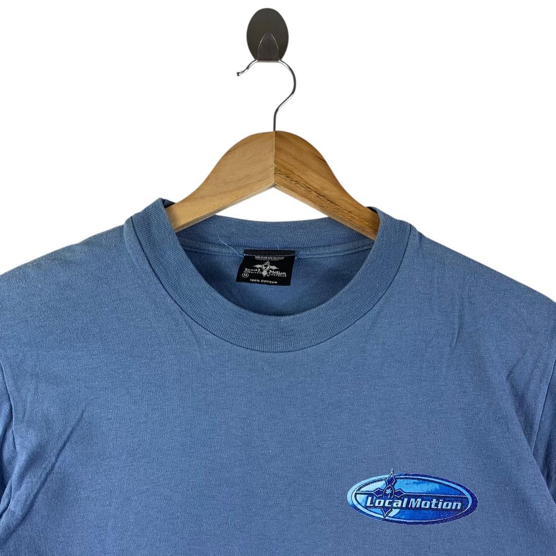 Other Vintage 90s LOCAL MOTION big logo back hit Surfing tee Size US M / EU 48-50 / 2 - 3 Thumbnail