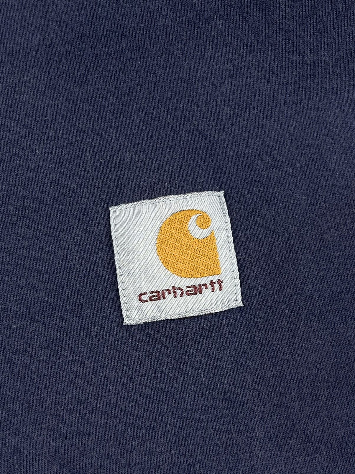 Carhartt × Junya Watanabe SS18 Junya Watanabe Carhartt Patch Logo Longsleeve Tshirt Size US S / EU 44-46 / 1 - 4 Thumbnail