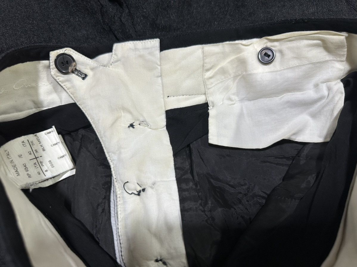 Rick Owens 🔥Rick Owens Drop Crotch Wool Trousers Pants Size US 28 / EU 44 - 13 Thumbnail