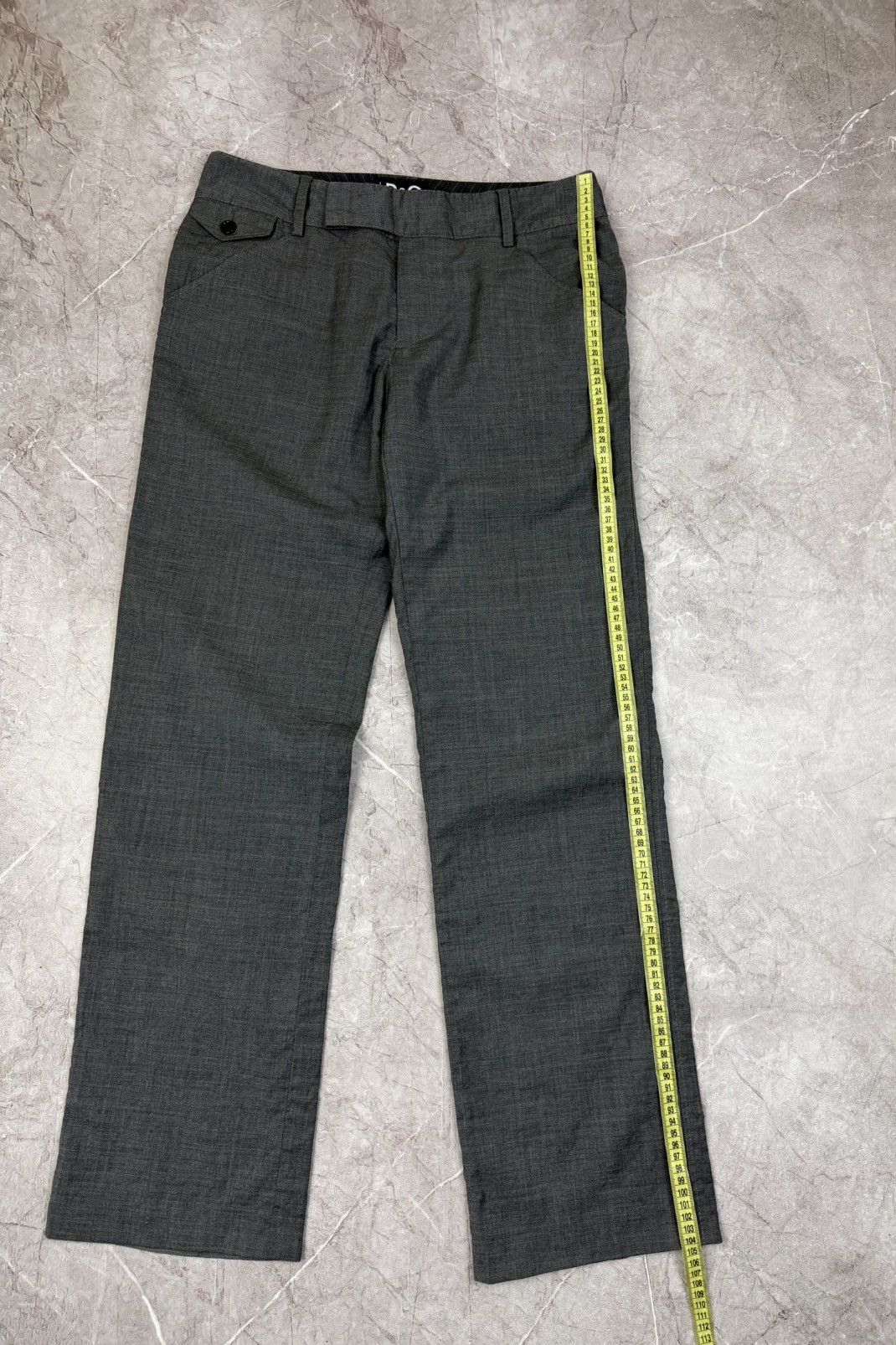 Dolce & Gabbana DOLCE&GABBANA PANTS WOOL GREY Size US 34 / EU 50 - 17 Thumbnail