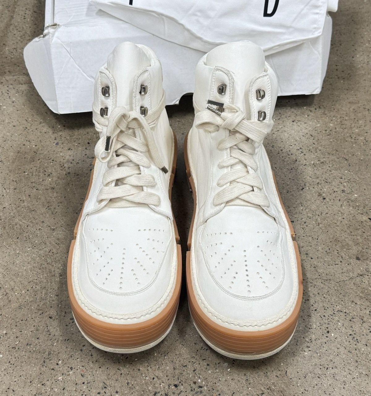 Guidi Guidi GJ04 Horsehide Full Grain Leather Sneaker Size US 12 / EU 45 - 5 Thumbnail