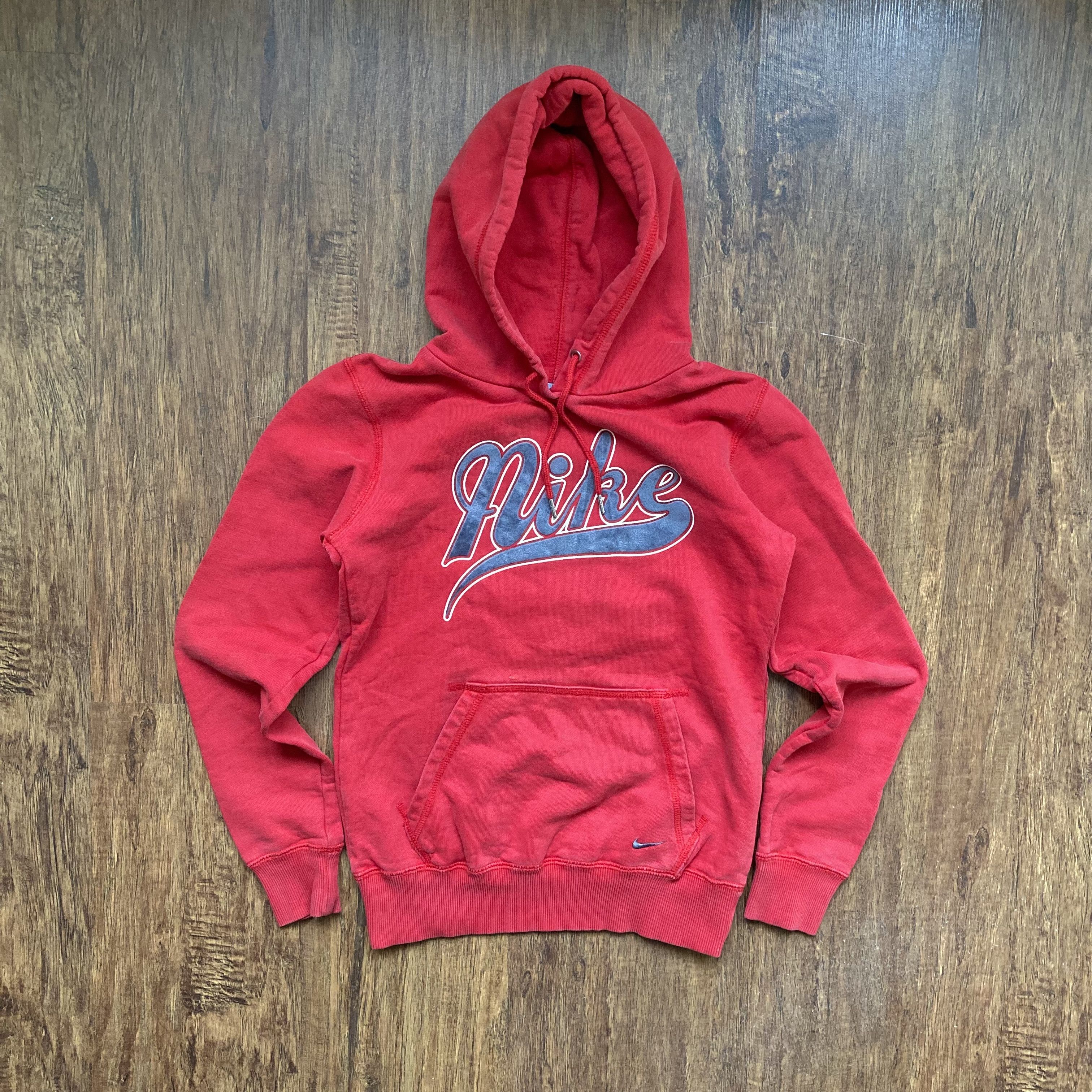 Nike Nike Vintage Y2k Hoodie Skate/rap Style Big Logo Japanese | Grailed