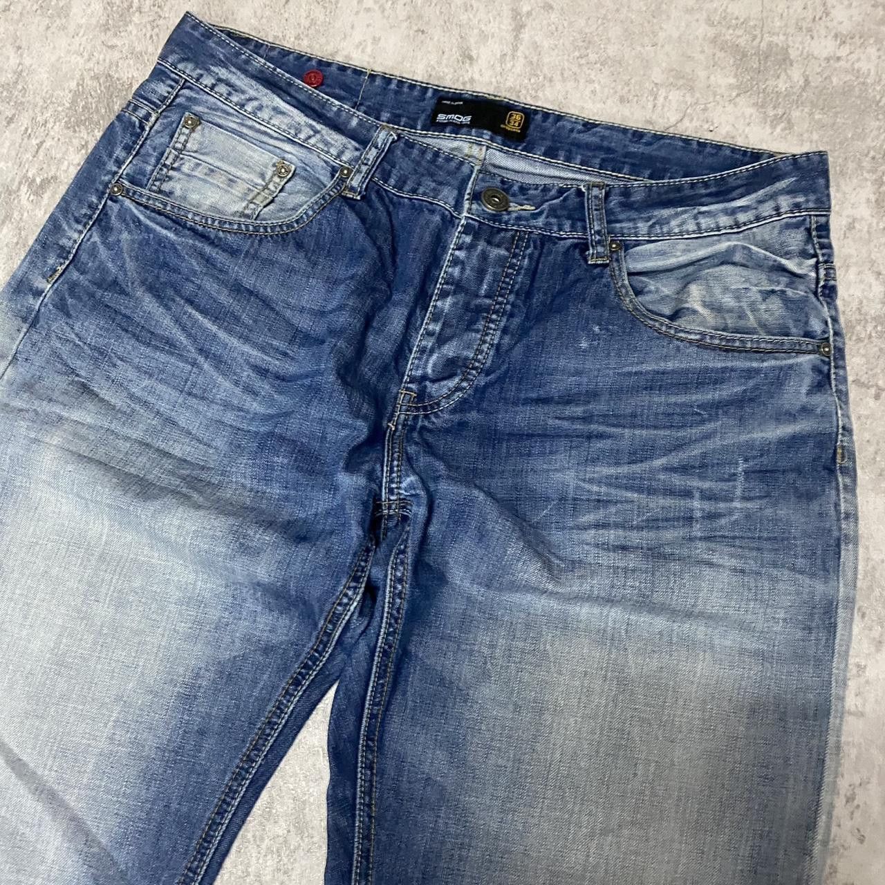 Other SMOG blue denim jeans y2k 2000a Vintage Rap hip hop Size US 36 / EU 52 - 4 Thumbnail