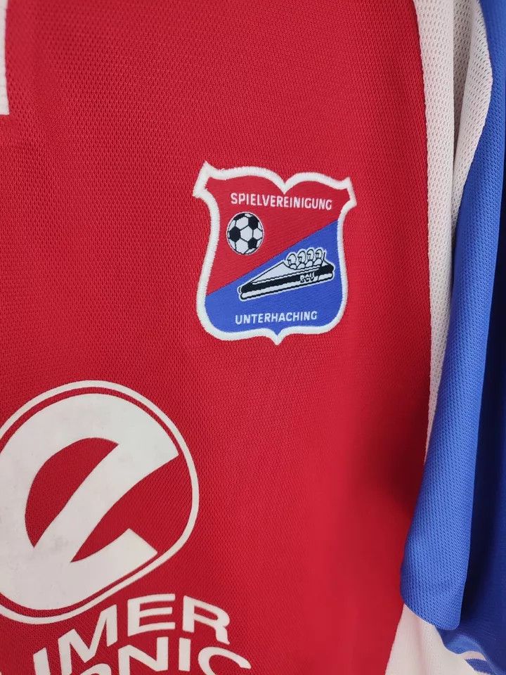 Adidas Spvgg Unterhaching home 2000-02 #8 LEXA Matchworn FOOTBALL Size US L / EU 52-54 / 3 - 2 Thumbnail