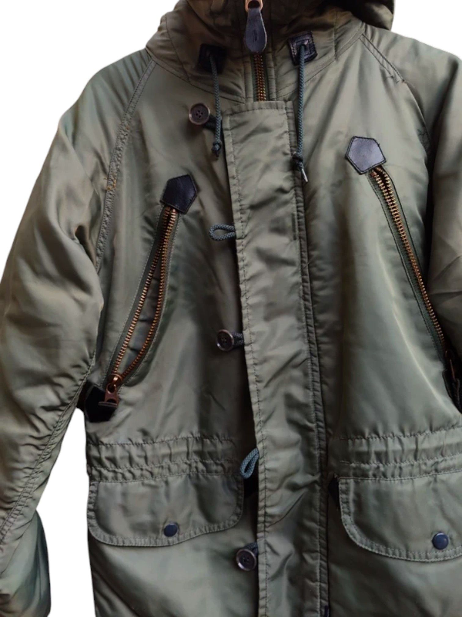 Zucca Cabane de Zucca Military Parka CZ-64 – 2006 A/W Size US S / EU 44-46 / 1 - 12 Thumbnail