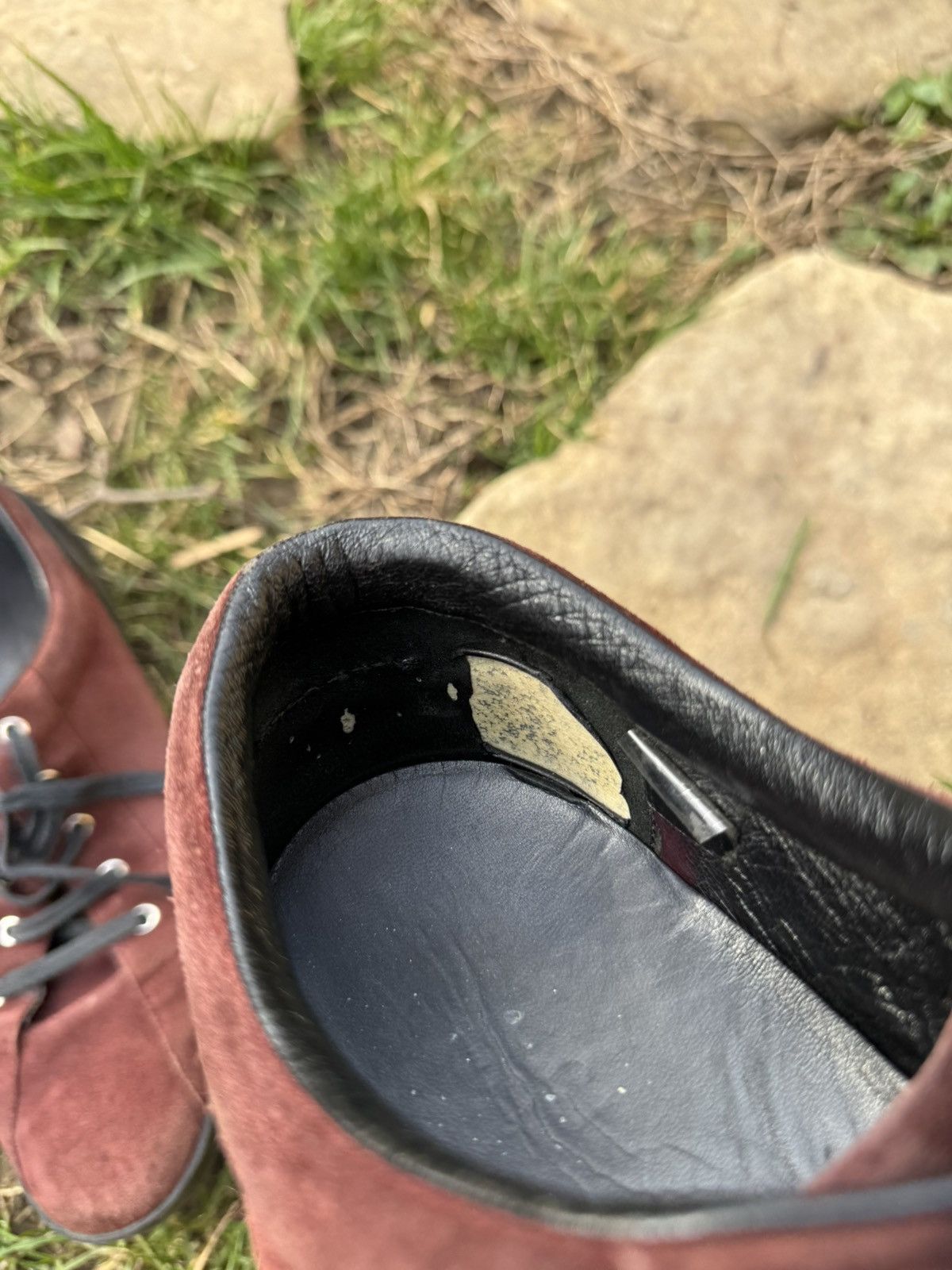 Gucci Gucci Low Top Suede Sneakers Size US 11 / EU 44 - 14 Thumbnail