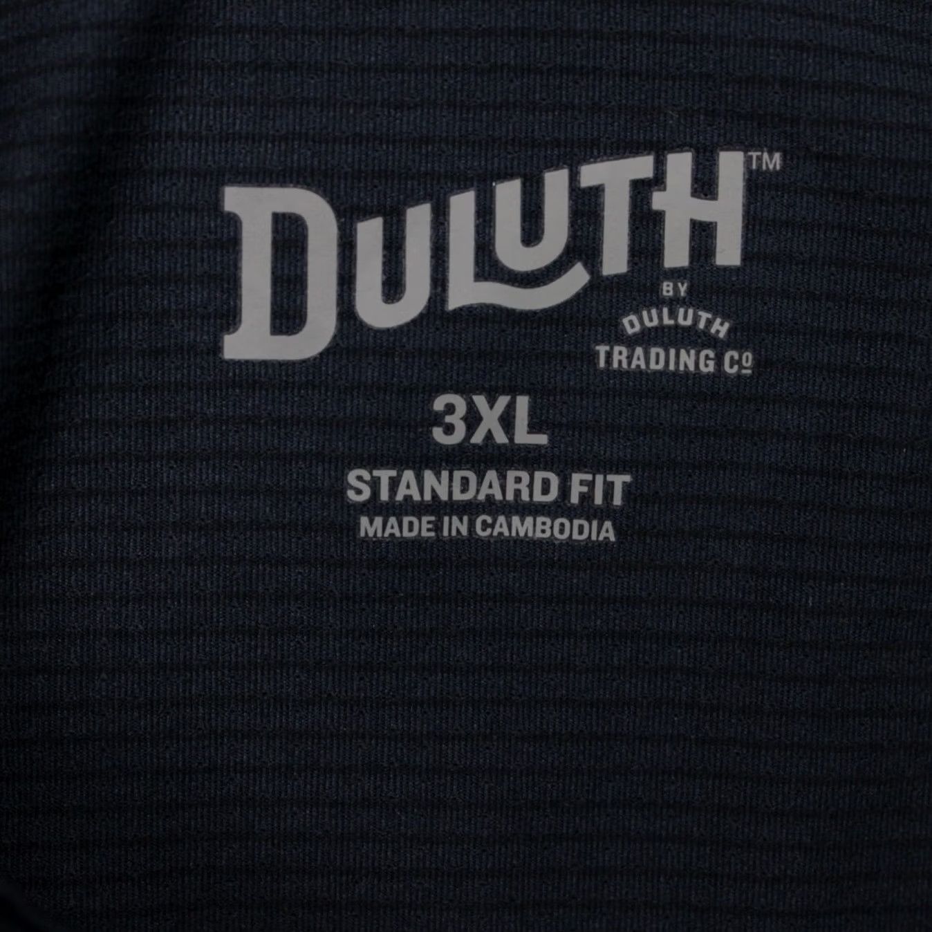 Vintage Duluth Mens Polo Shirt Blue 3XL XXXL Short Sleeve Pullover Regular Fit Classic Outdoor Pocket Breathable Cotton Blend Polyester Spandex Shirt Size US XXL / EU 58 / 5 - 7 Thumbnail