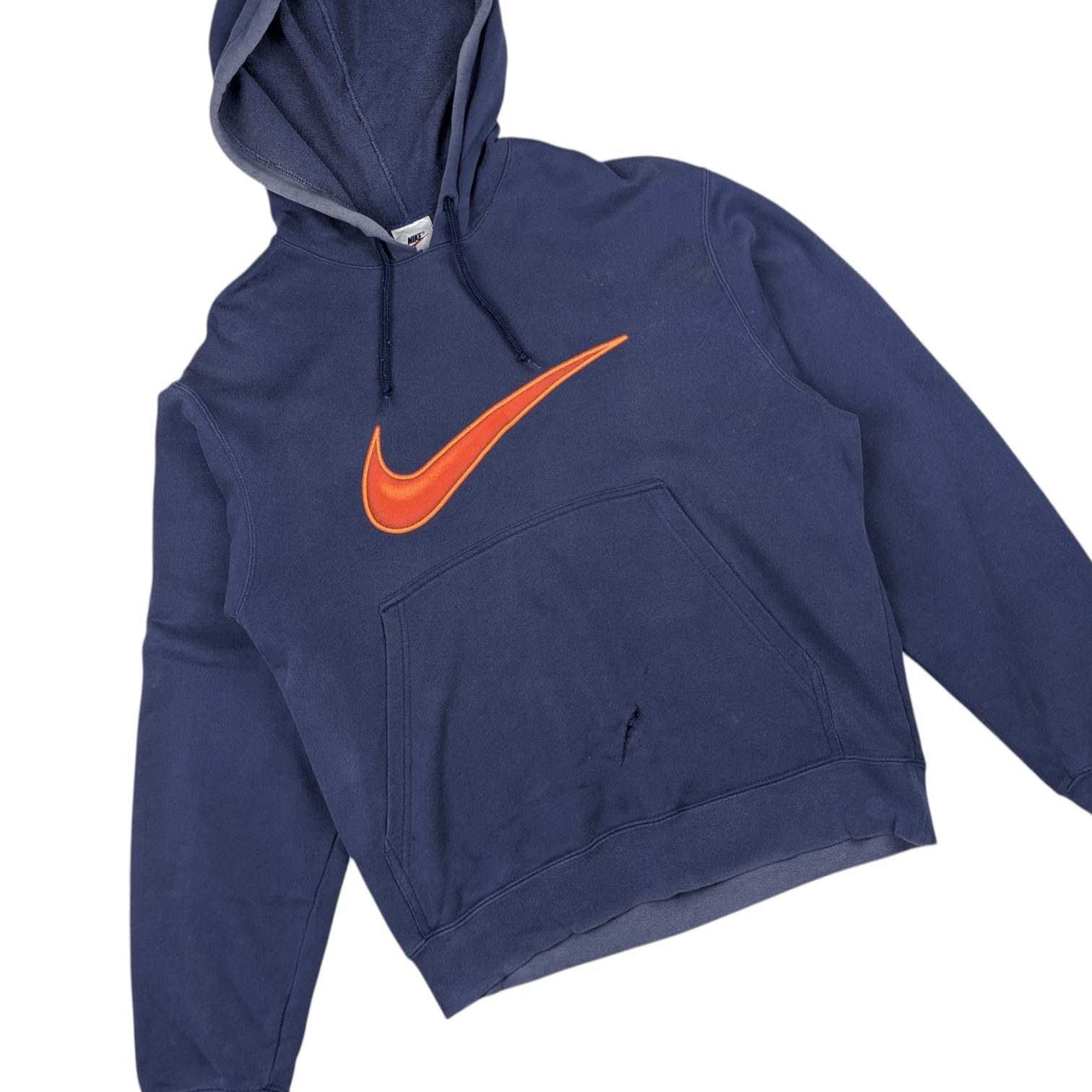 Nike Vintage 90's NIKE Big Logo Swoosh Hoodie Size US M / EU 48-50 / 2 - 4 Thumbnail