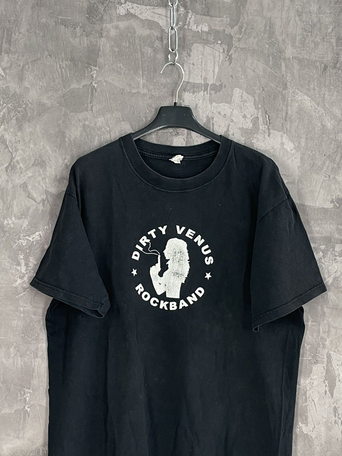 Hysteric Glamour × Vintage Vintage Faded Black Glamour Y2K Dirty Venus T shirt Size US L / EU 52-54 / 3 - 2 Thumbnail