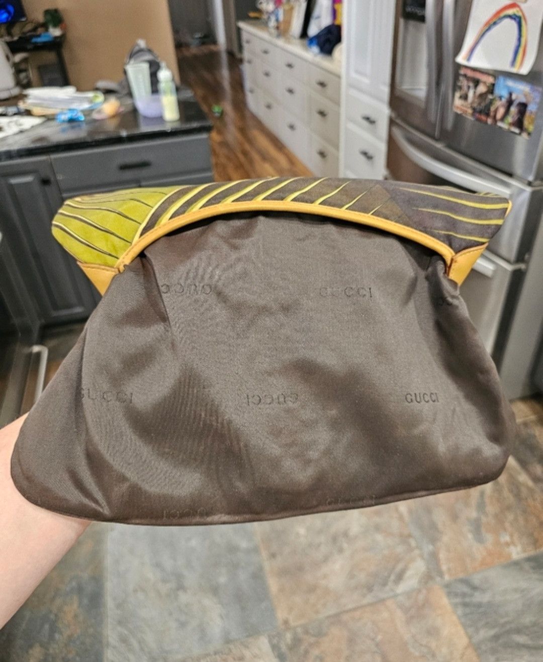 Gucci Vintage Gucci Satin Bamboo Jackie O Shoulder Bag Size ONE SIZE - 13 Thumbnail