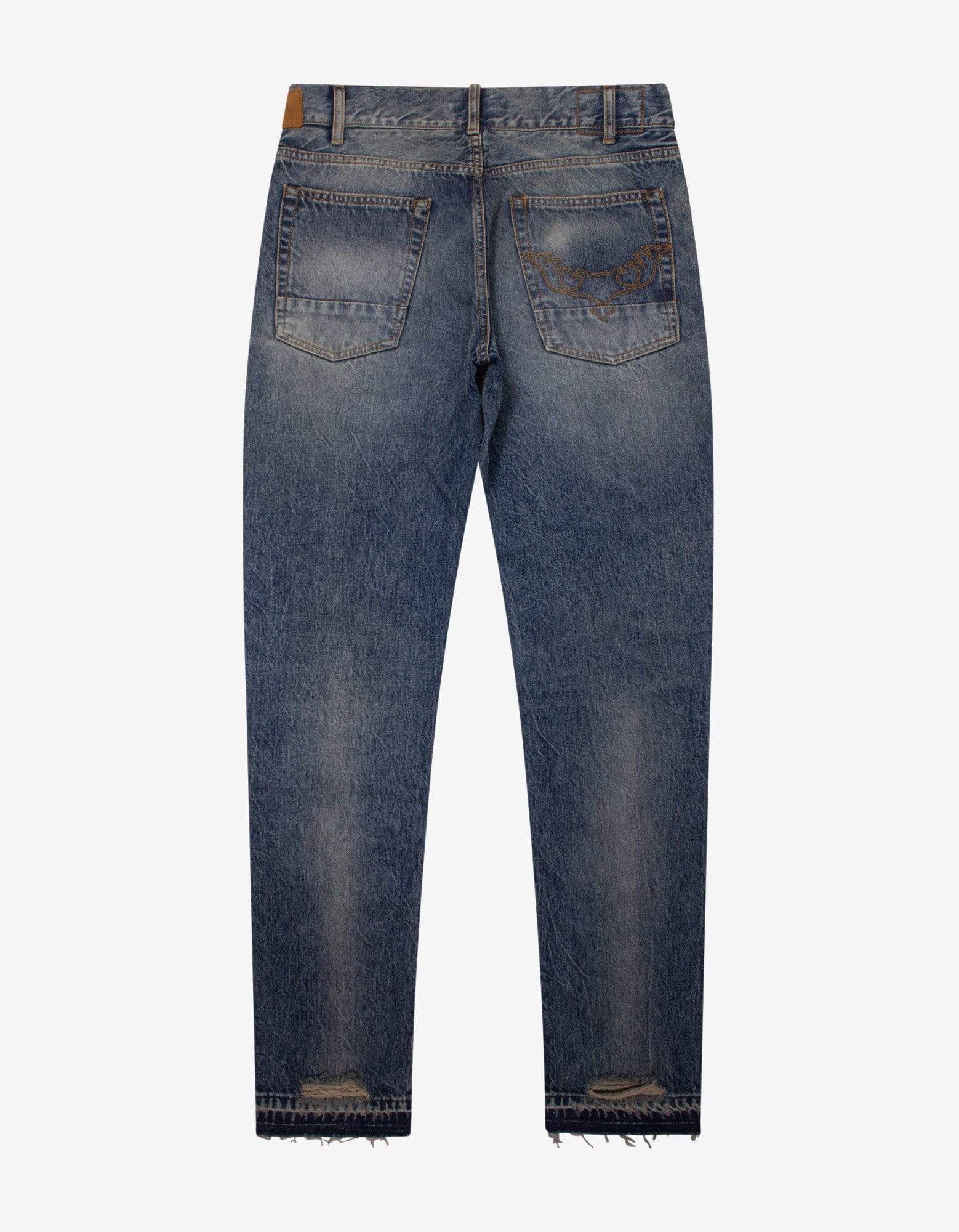 Light Blue Malibu Distressed Jeans