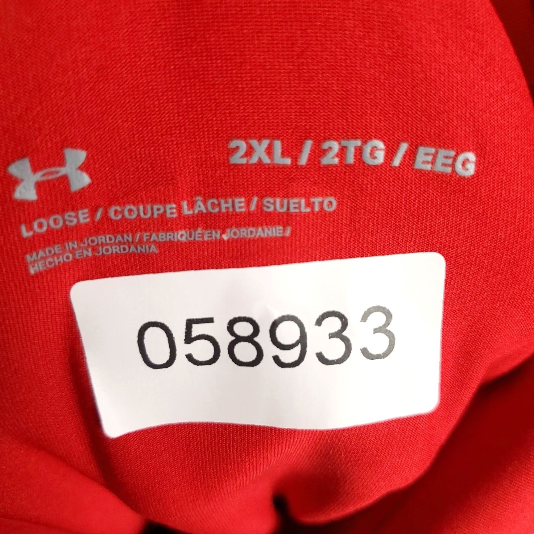 Under Armour Under Armour Polo Shirt Mens 2XL Red Golf Casual Short Sleeve Size US XXL / EU 58 / 5 - 6 Thumbnail