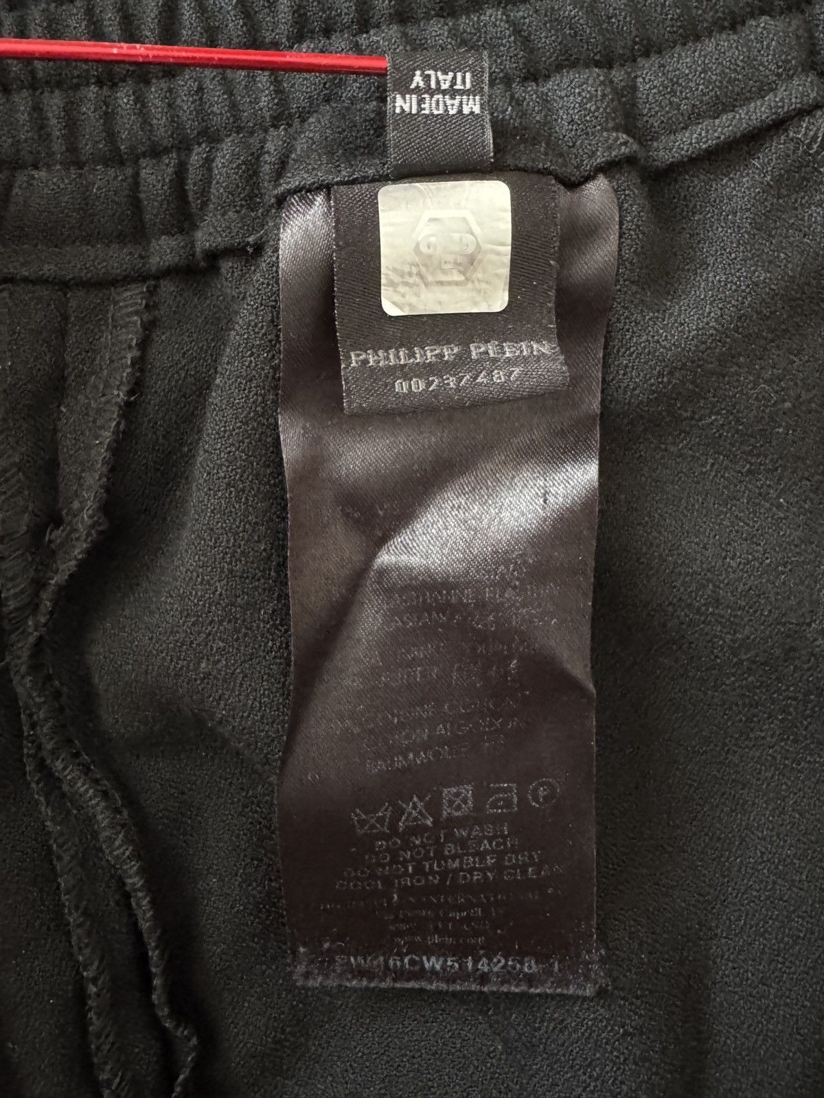Philipp Plein 🔥 Philipp Plein Black Viscose Sweatpants Size 30" / US 8 / IT 44 - 7 Thumbnail