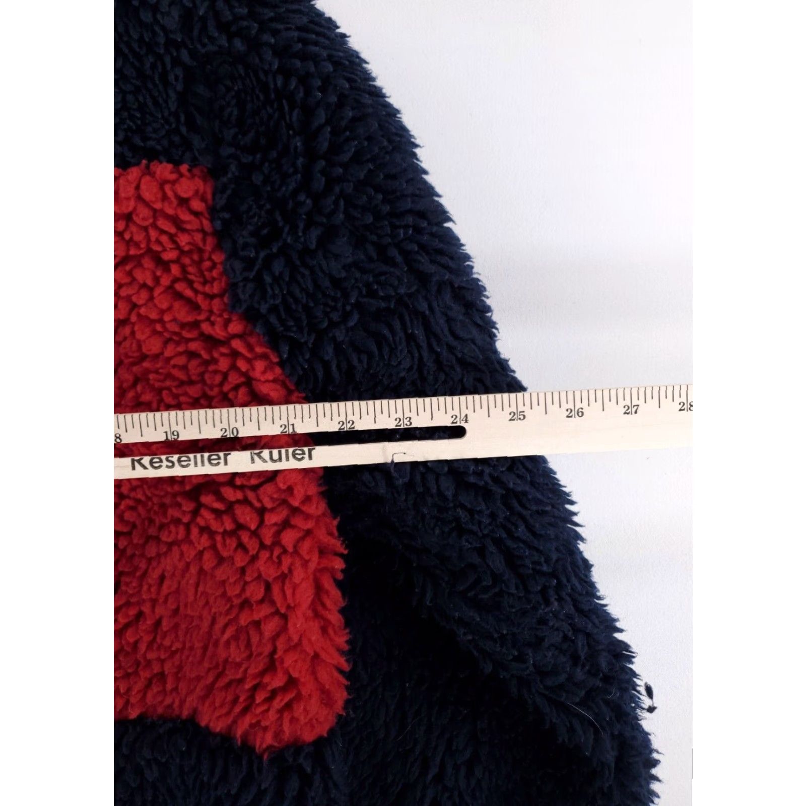 Tommy Hilfiger Tommy Hilfiger Jacket Fleece Full Zip Deep Pile Big Flag Mens M Blue Size US M / EU 48-50 / 2 - 8 Thumbnail