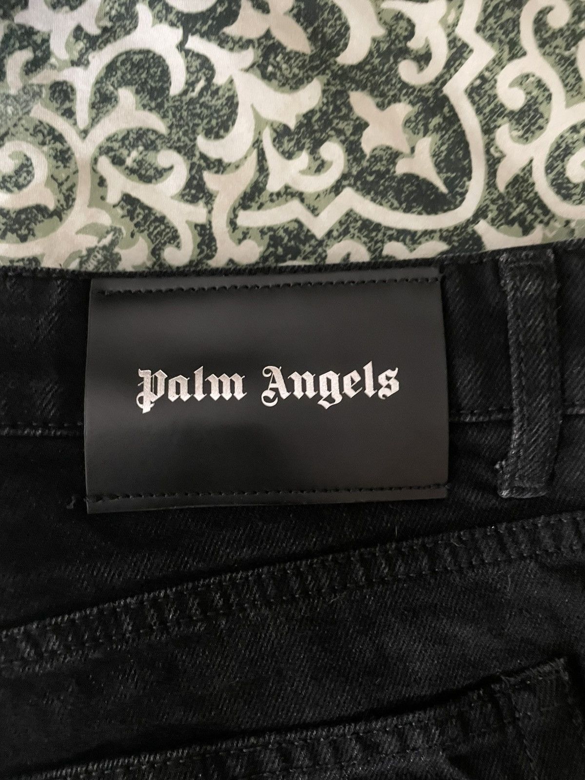 Palm Angels Palm Angels Butterfly Jeans Size US 34 / EU 50 - 6 Thumbnail