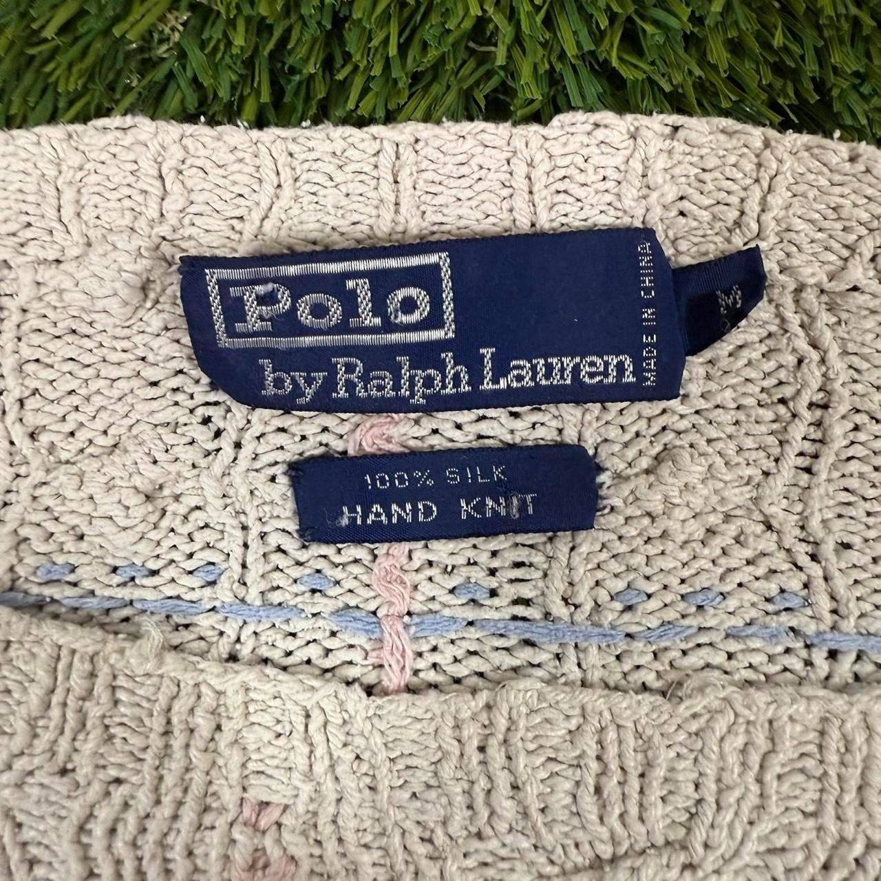 Polo Ralph Lauren Vintage Preppy Polo Ralph Lauren cable knit grandma sweater Size M / US 6-8 / IT 42-44 - 5 Thumbnail