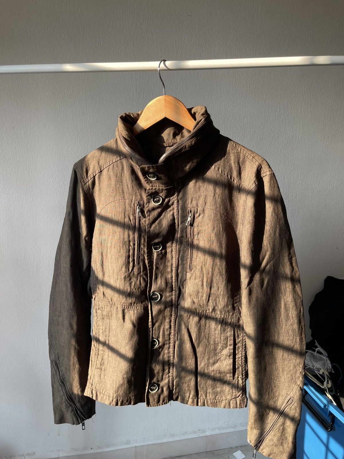 Emporio Armani × Giorgio Armani Giorgior Armani Zipper Hoodie Jacket Size US M / EU 48-50 / 2 - 4 Thumbnail