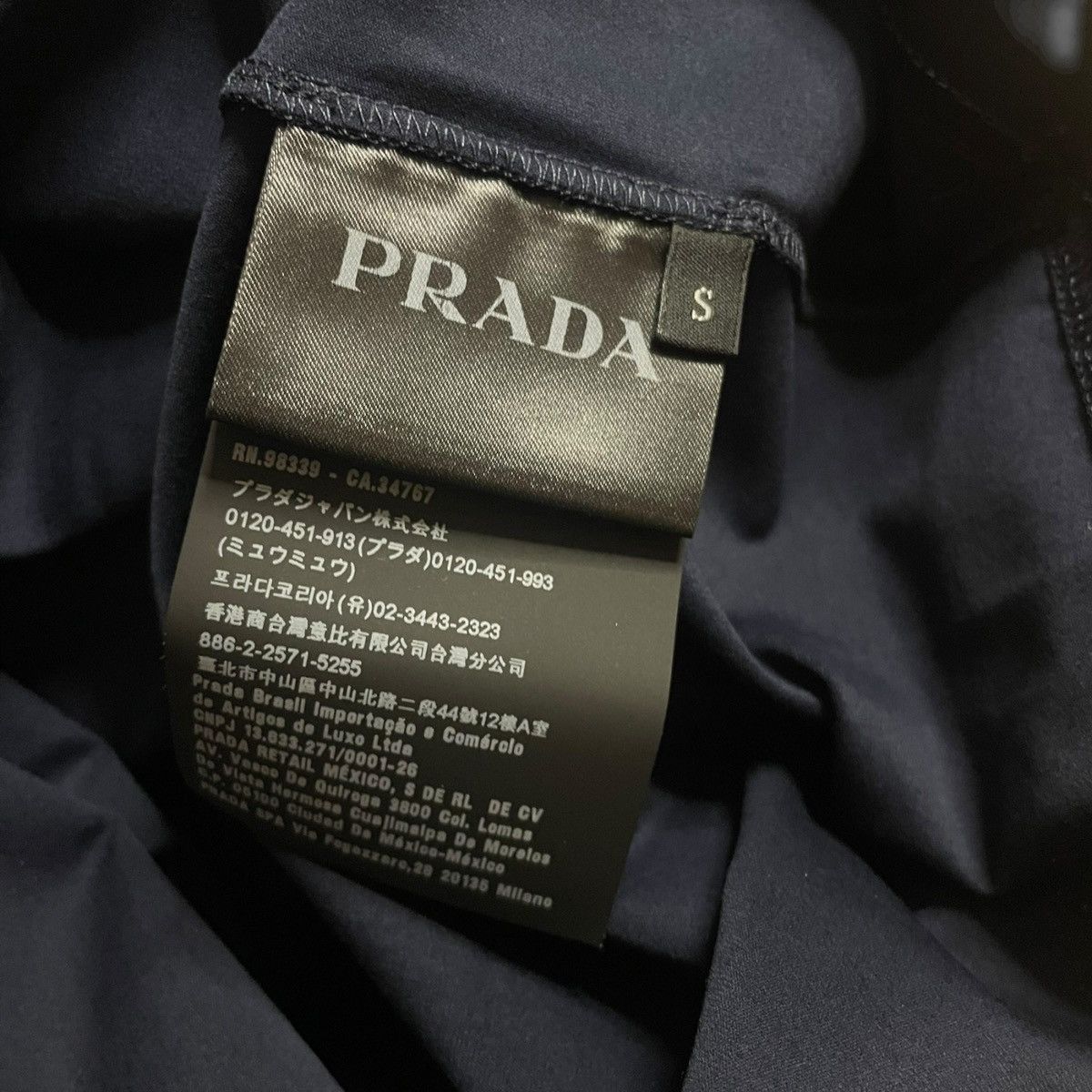 Prada Prada polo blue navy size S Size US S / EU 44-46 / 1 - 8 Thumbnail