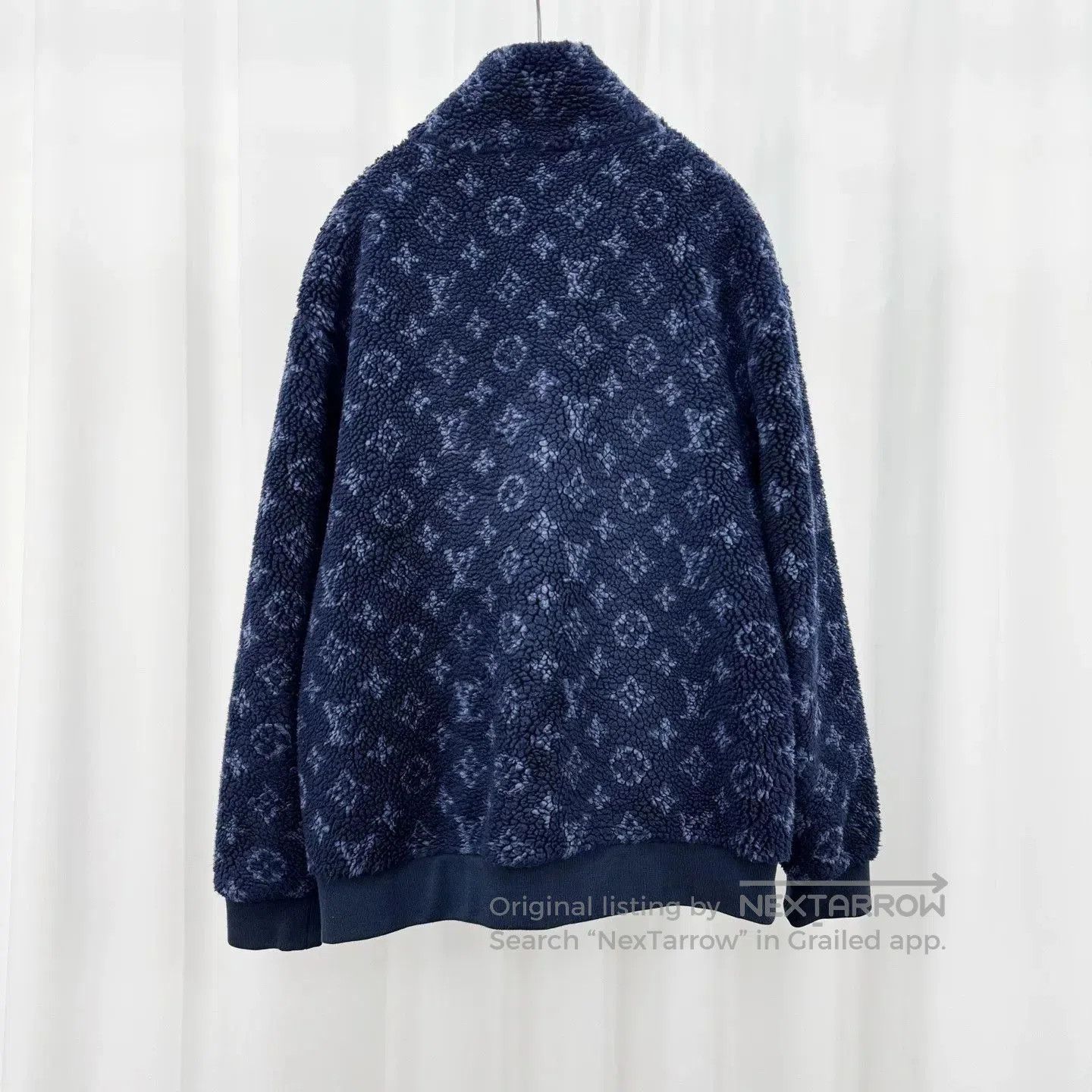 Louis Vuitton louis vuitton deep blue teddy jacket. Size US M / EU 48-50 / 2 - 2 Thumbnail