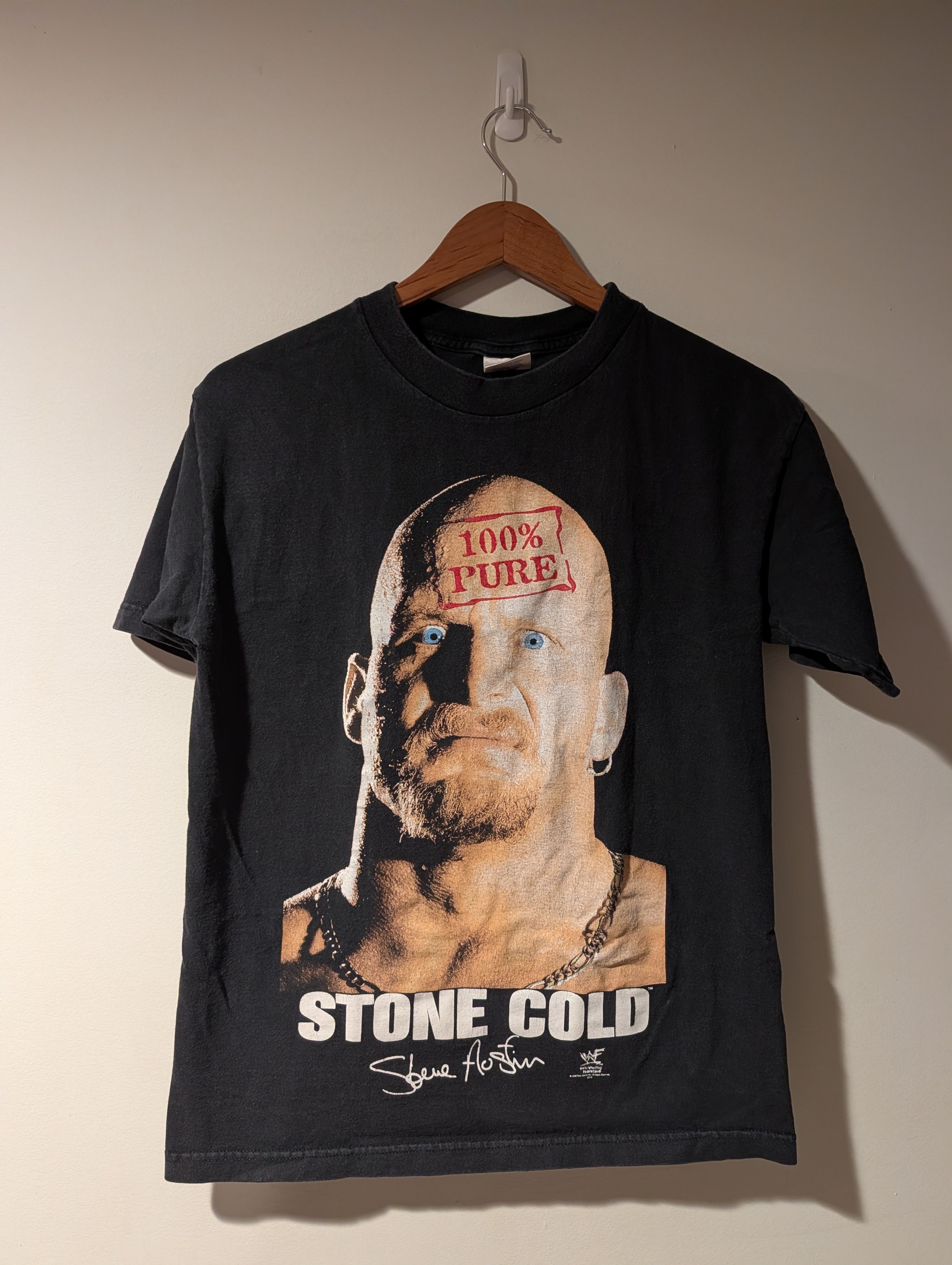 WWE Vintage Stone Cold Steve Austin 100% Pure T Shirt Austin Size US M / EU 48-50 / 2 - 1 Thumbnail