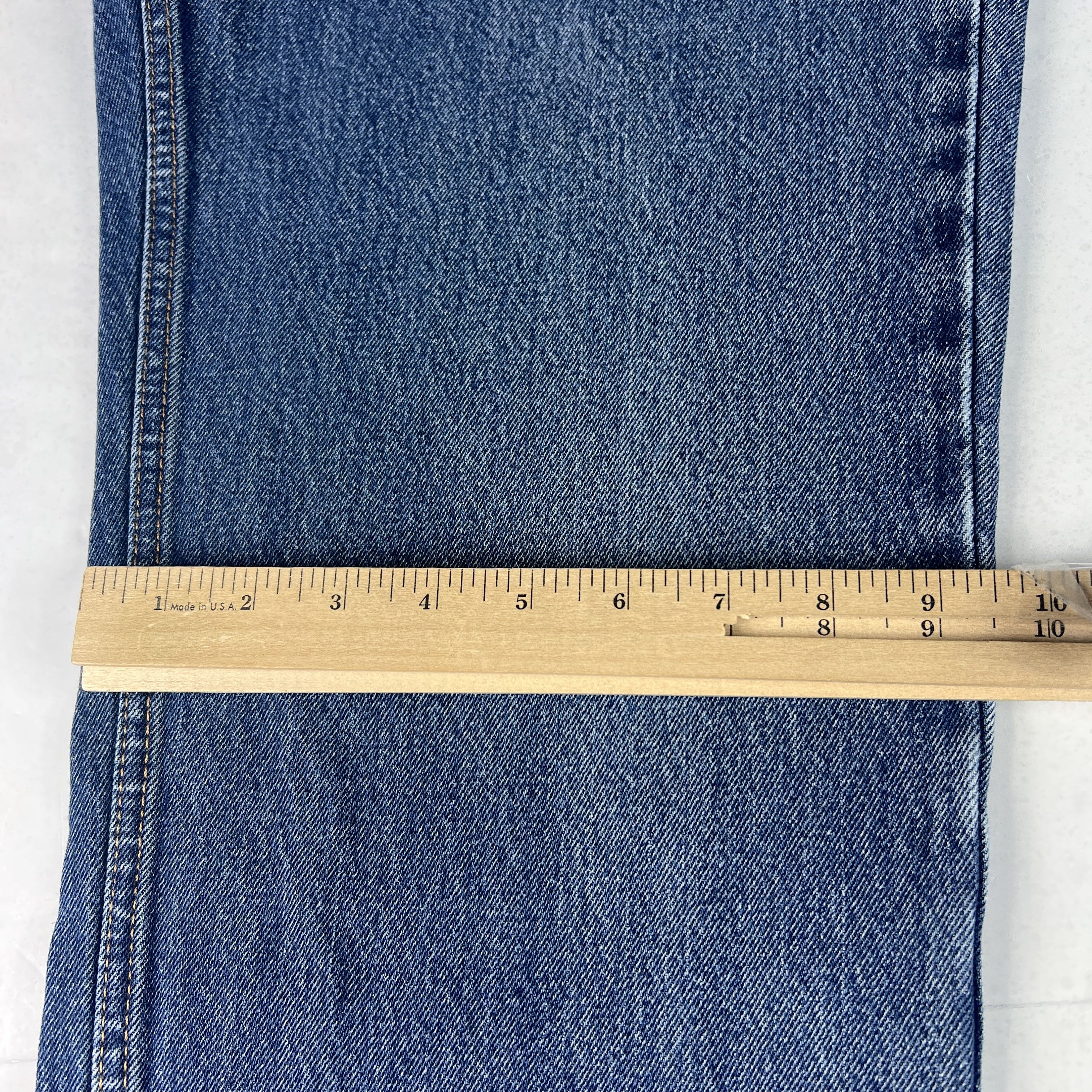 Levi's Levi's Jeans 550 Relaxed Fit Straight Leg Blue Denim Size US 33 - 20 Thumbnail