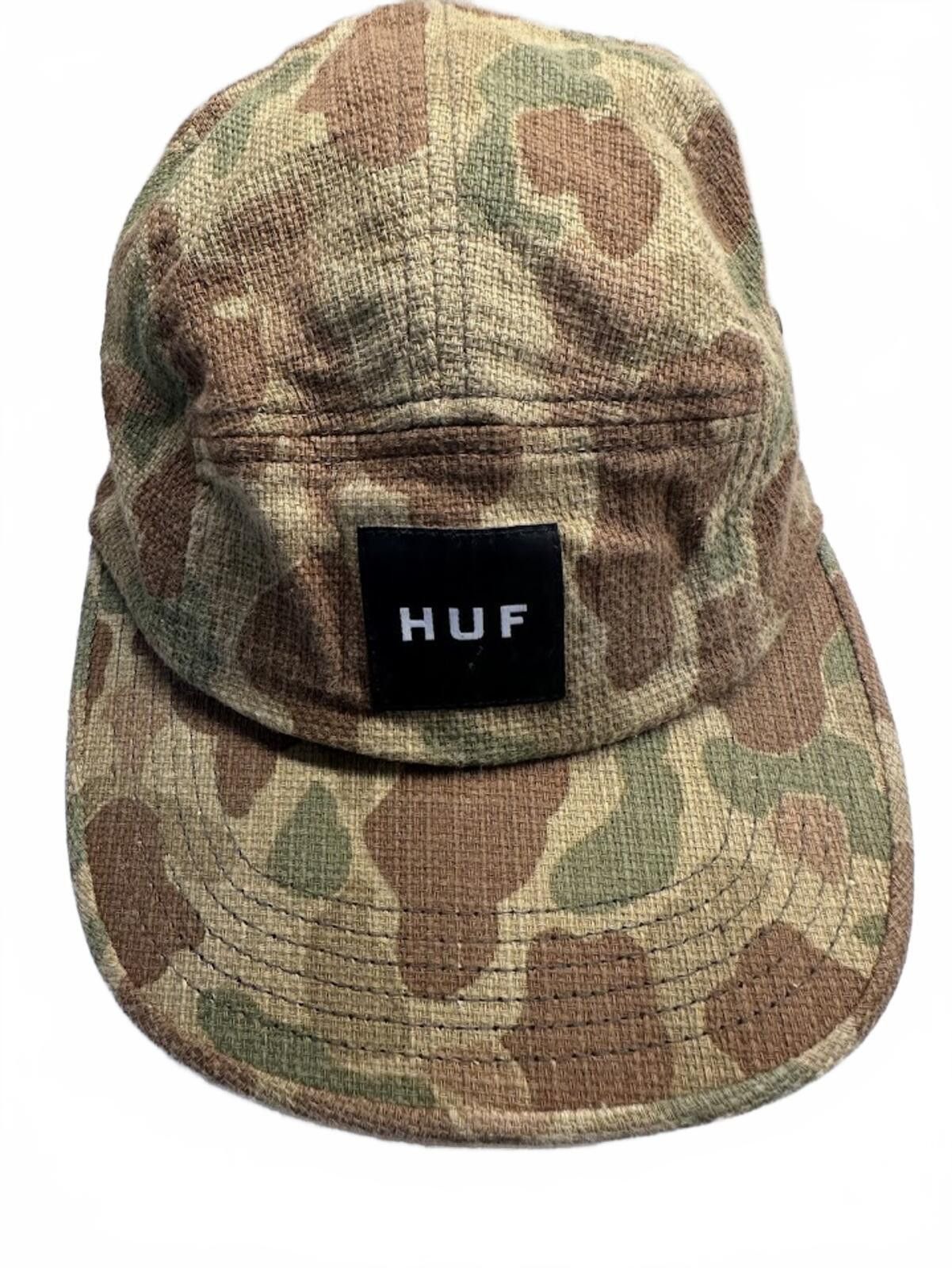 Huf HUF Camo Camp Strapback Hat Size ONE SIZE - 1 Thumbnail