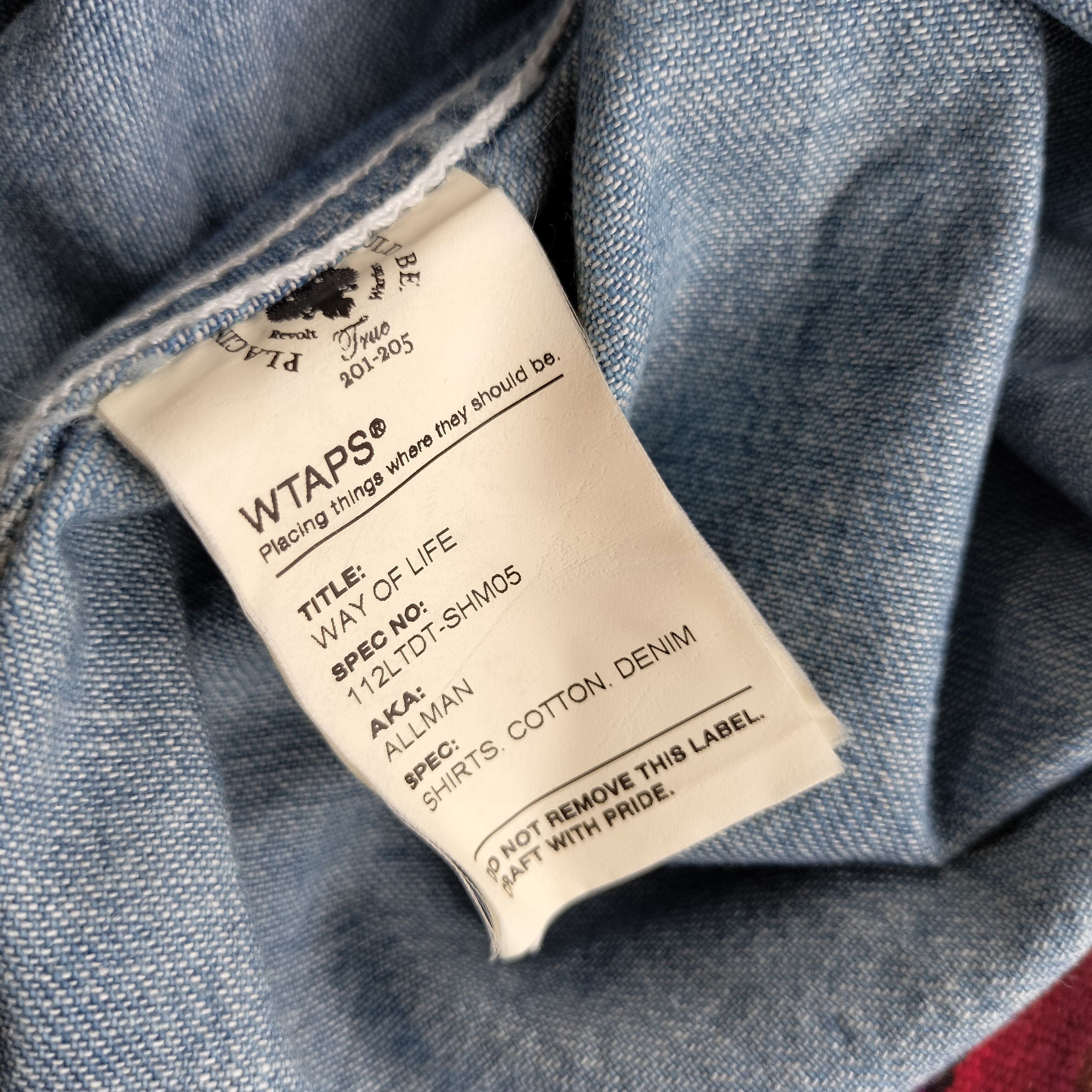 Wtaps Wtaps selvedge denim western Ls shirt Size US L / EU 52-54 / 3 - 11 Thumbnail