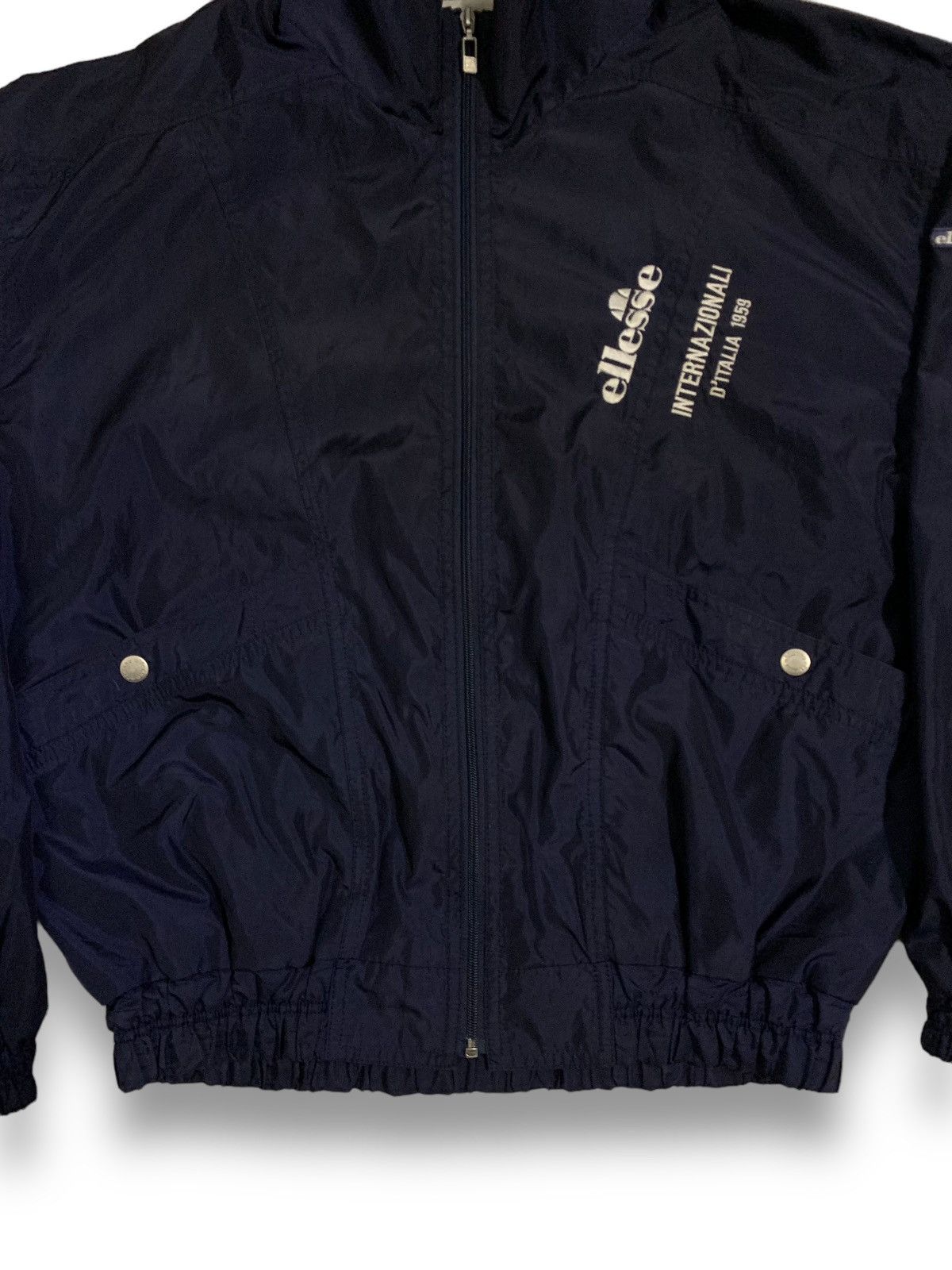 Ellesse Vintage Ellesse D’ Italia Embroidered Bomber Jacket Size US L / EU 52-54 / 3 - 6 Thumbnail