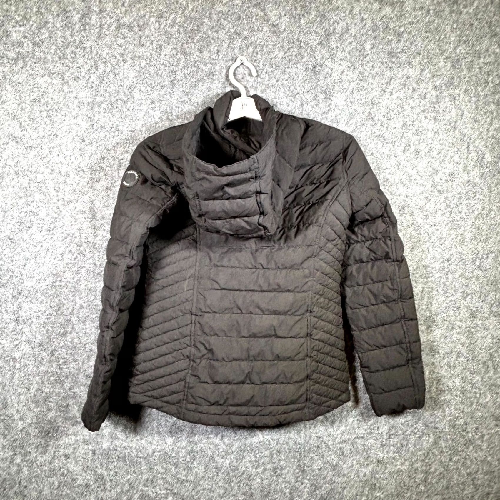 Nautica Nautica Puffer Jacket Men S Black Polyester Quilting Hooded Full-Zip Long Sleeve Size US S / EU 44-46 / 1 - 2 Thumbnail