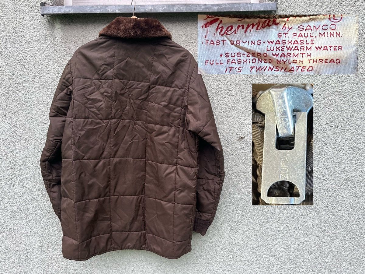 Vintage 1970s Samco thermal jacket Made inUSA talon zipper Size US XL / EU 56 / 4 - 2 Thumbnail