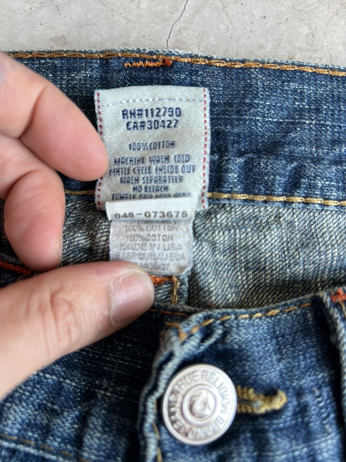 True Religion Vintage True Religion Billy Size US 33 - 6 Thumbnail